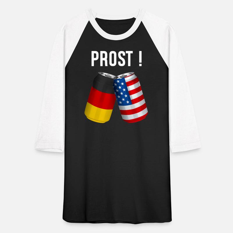 Funny Oktoberfest German American Flag Prost Beer