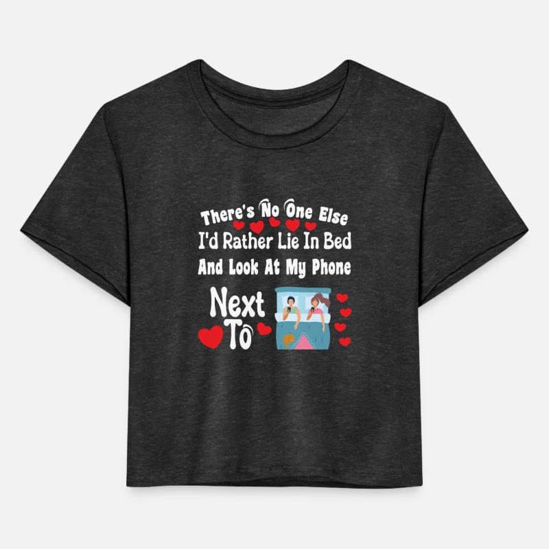 Funny Sarcastic Valentines Day Lie In Bed On Phone