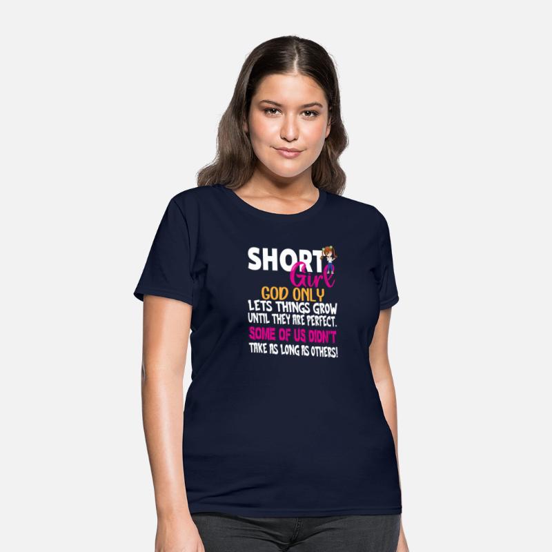 Funny Short Girl Art For Women Mom Short People Sh