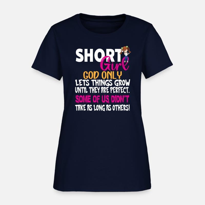 Funny Short Girl Art For Women Mom Short People Sh