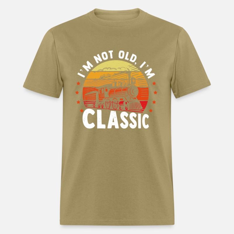 Funny Train Locomotive Model Railroad