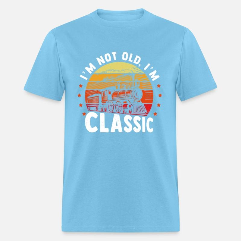 Funny Train Locomotive Model Railroad