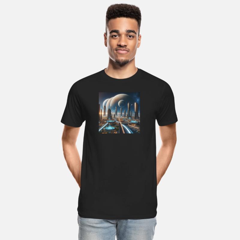 Futuristic Hi-Tech Human Life