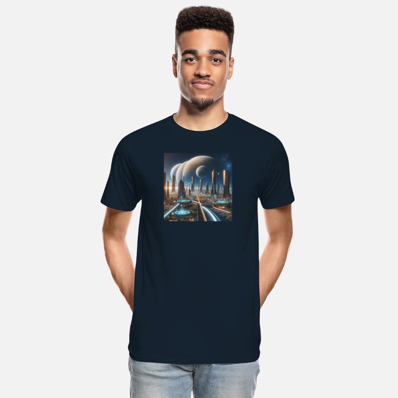 Futuristic Hi-Tech Human Life