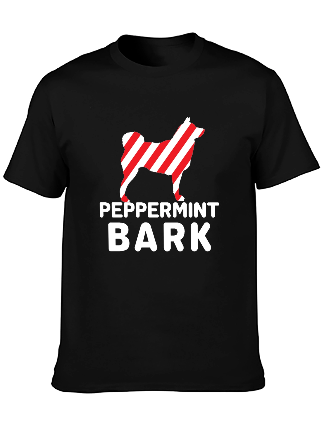 Peppermint Bark Dog Lover Tee