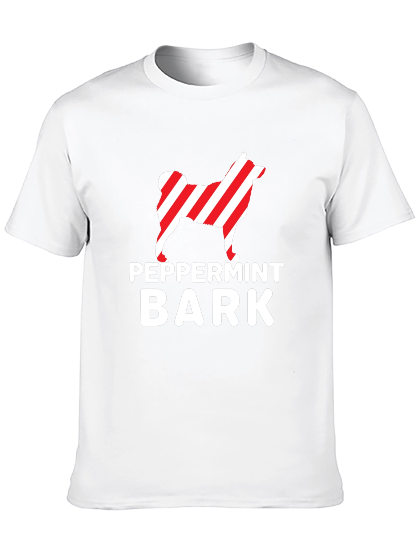 Peppermint Bark Dog Lover Tee