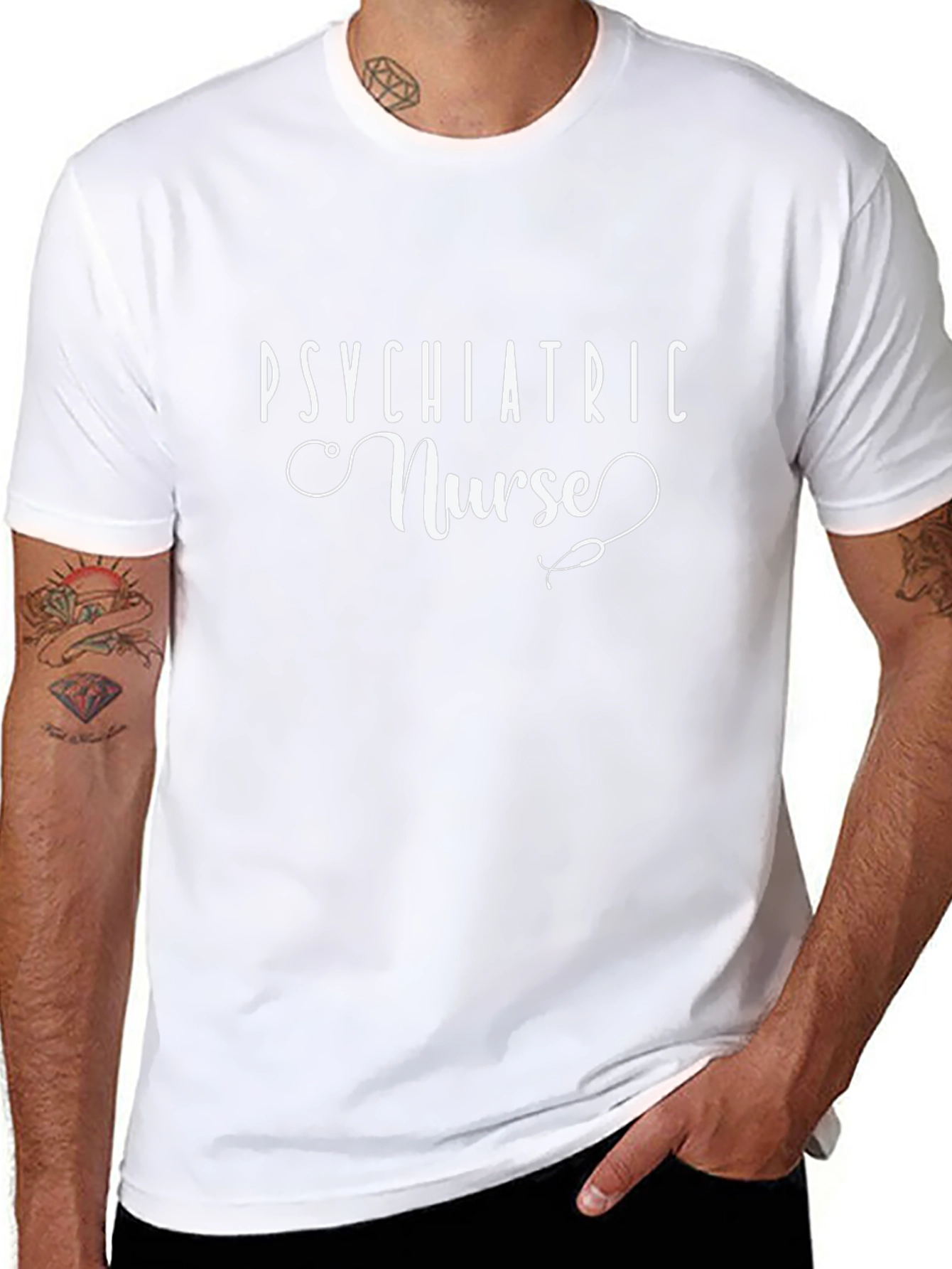 Psychiatric Nurse T-Shirt - Mental Health RN Tee