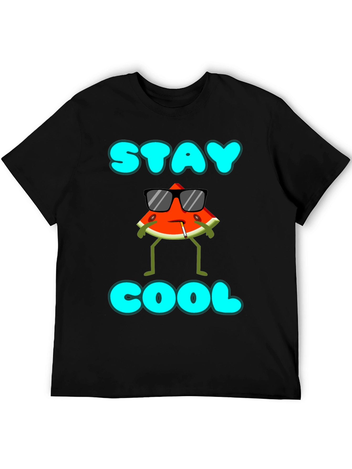 Stay Cool Watermelon Graphic T-Shirt