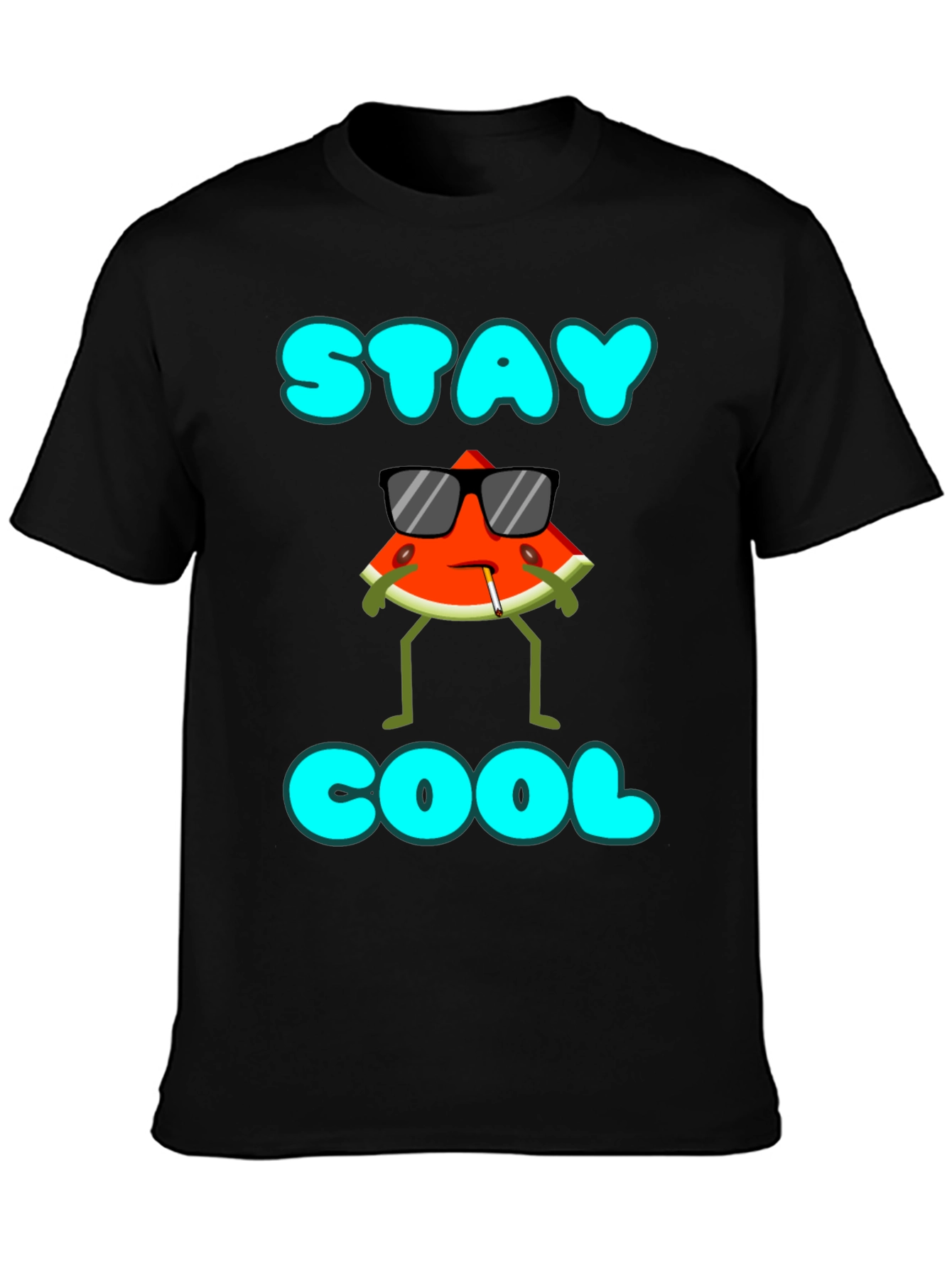 Stay Cool Watermelon Graphic T-Shirt