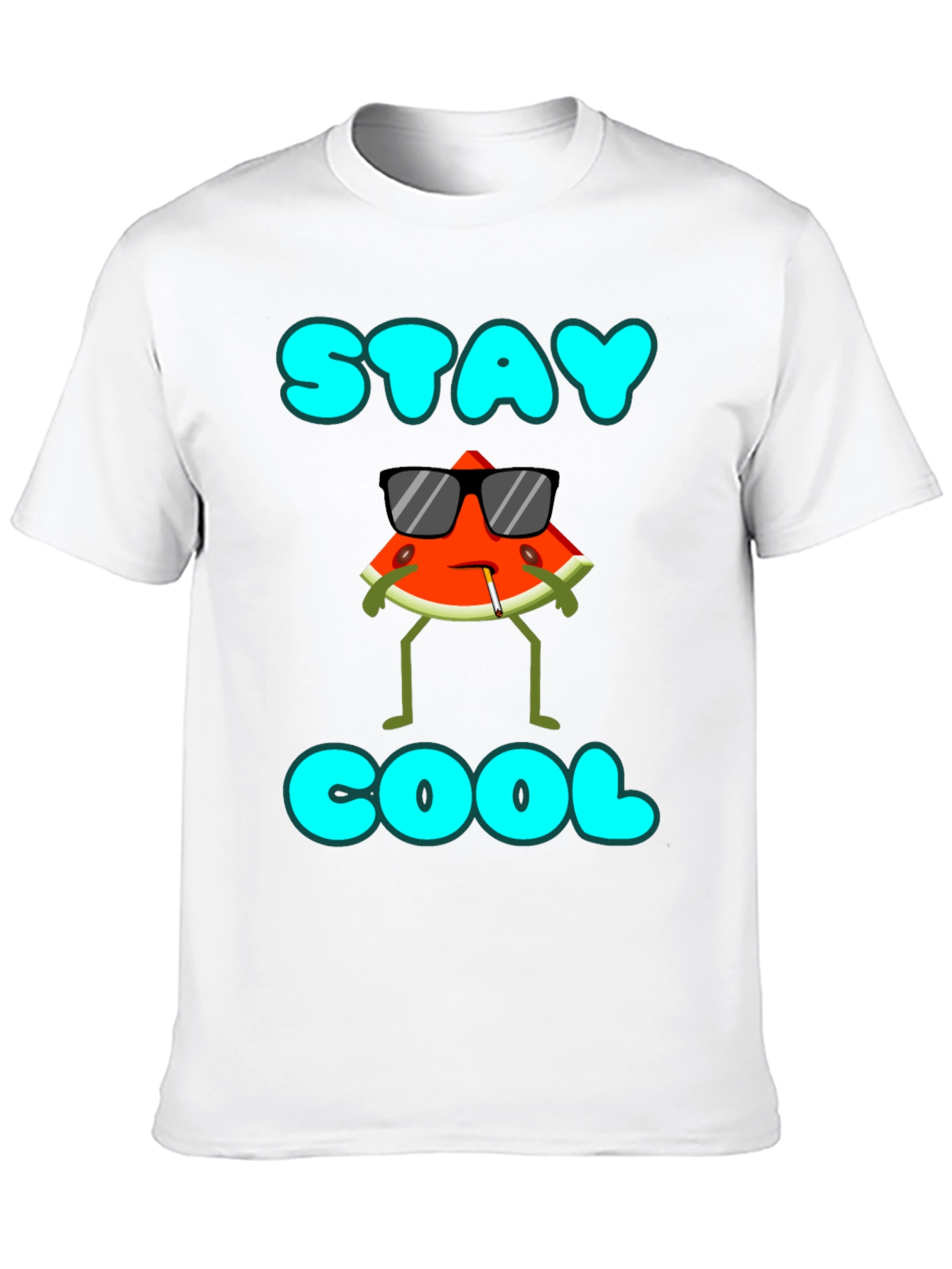 Stay Cool Watermelon Graphic T-Shirt