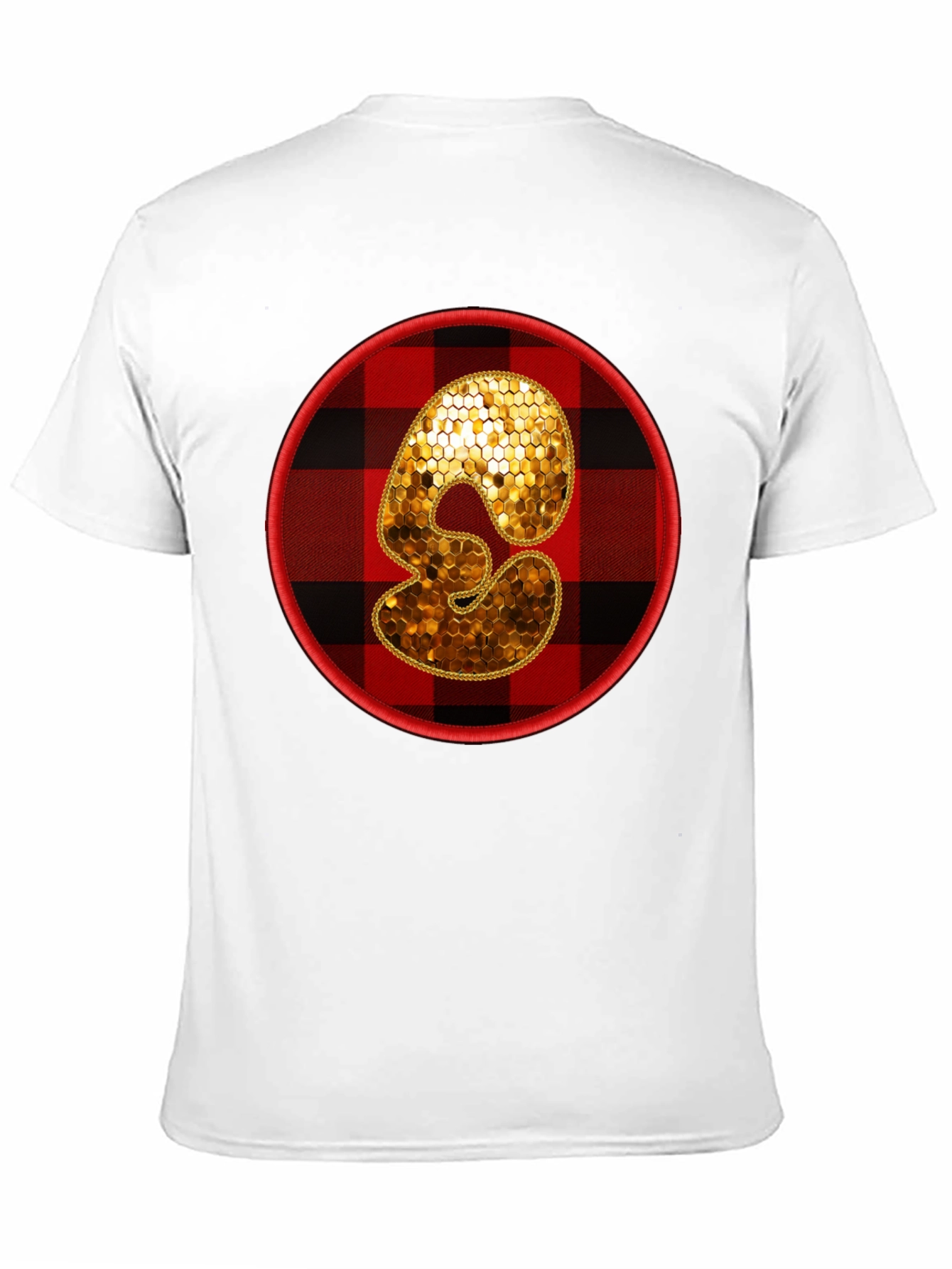 Plaid Number 3 T-Shirt