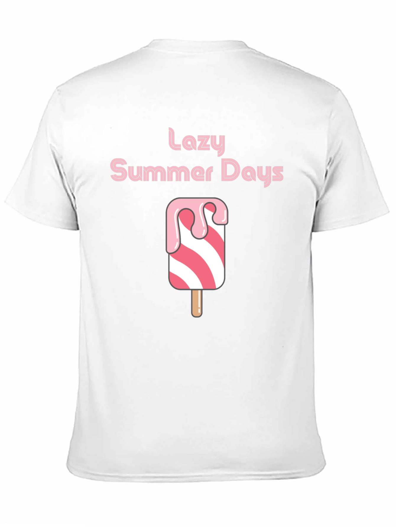 Lazy Summer Days Graphic Tee - Black