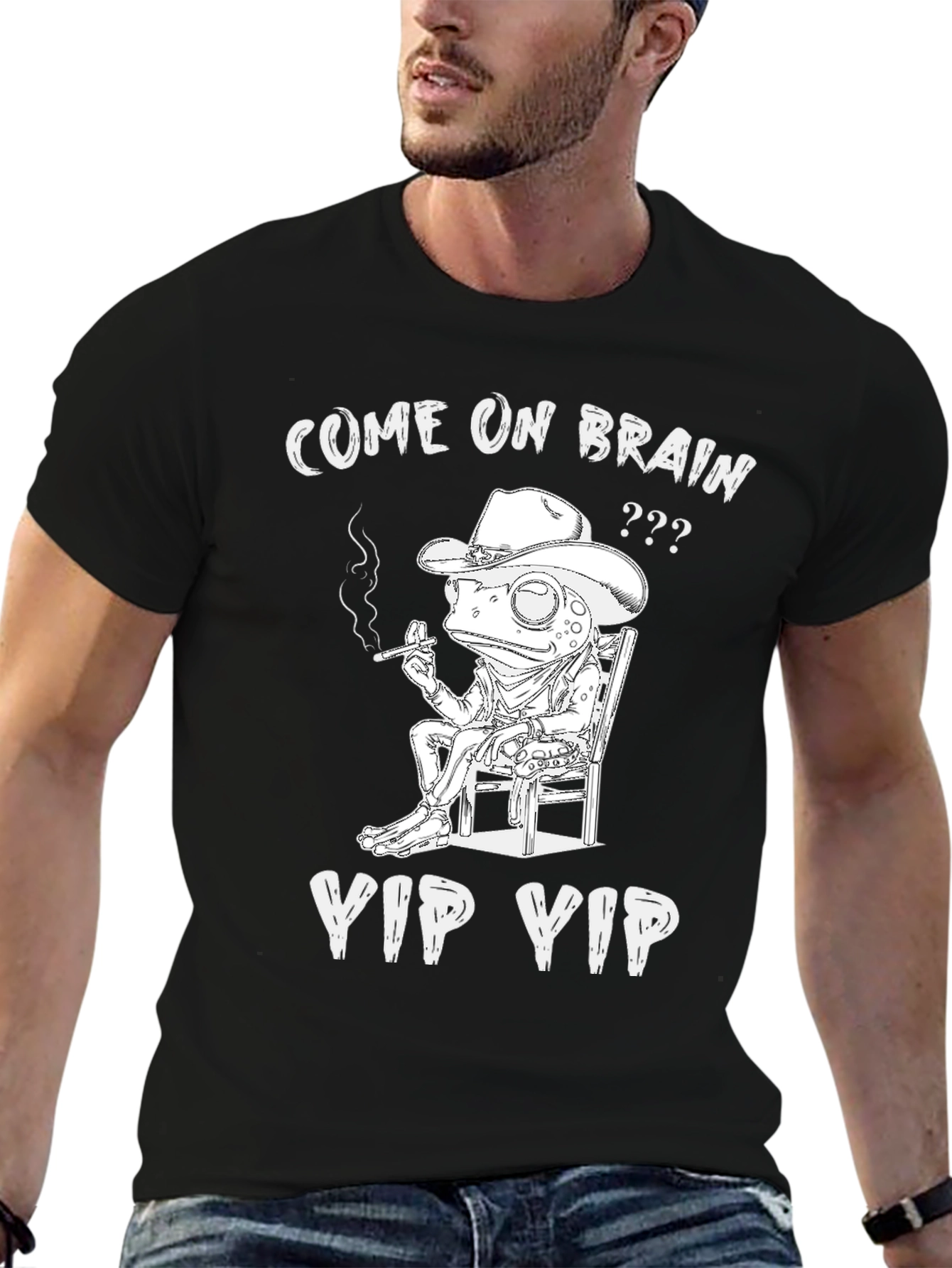 Come On Brain Frog Yip Yip T-Shirt