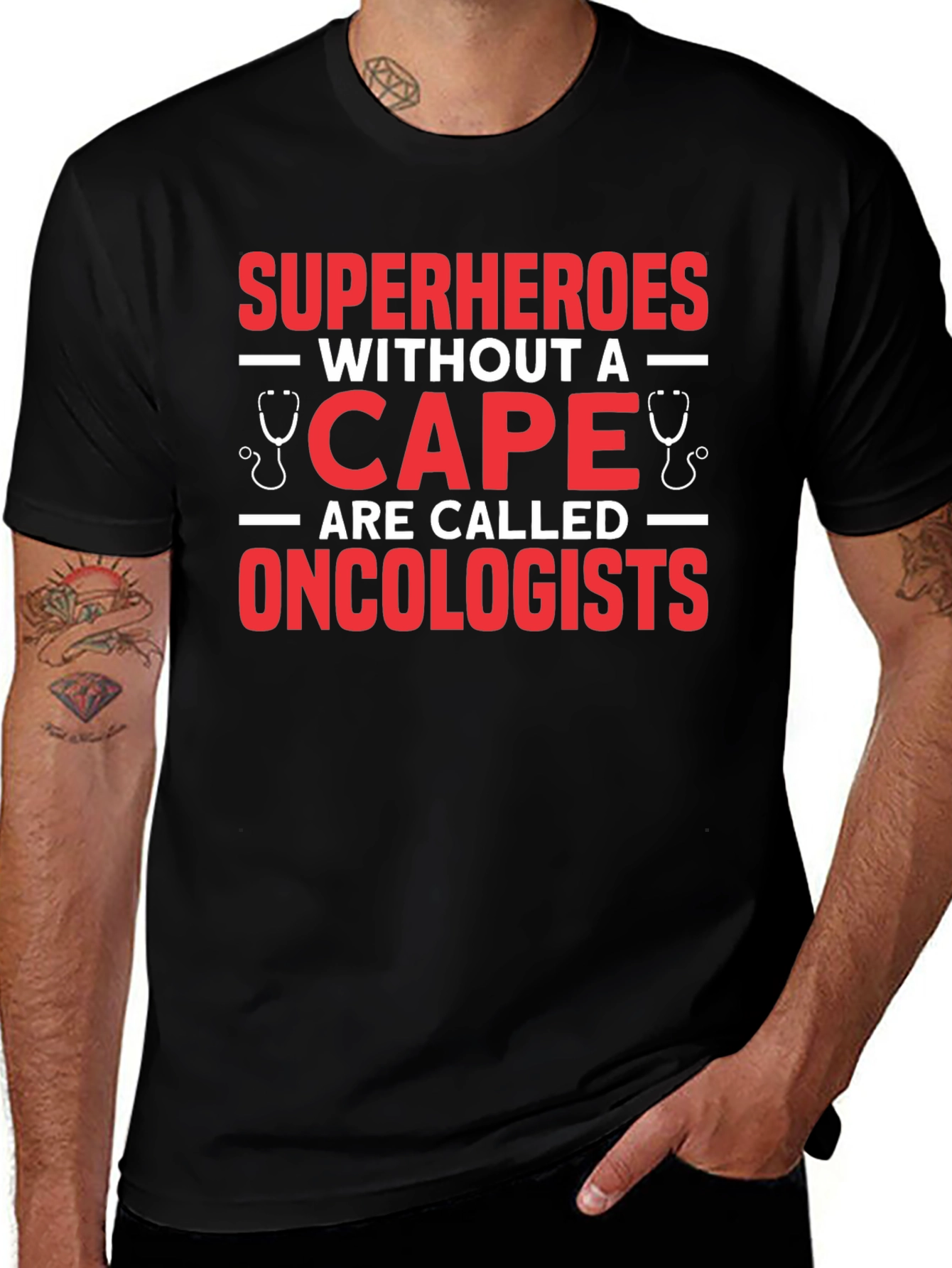 Oncologist Superheroes T-Shirt