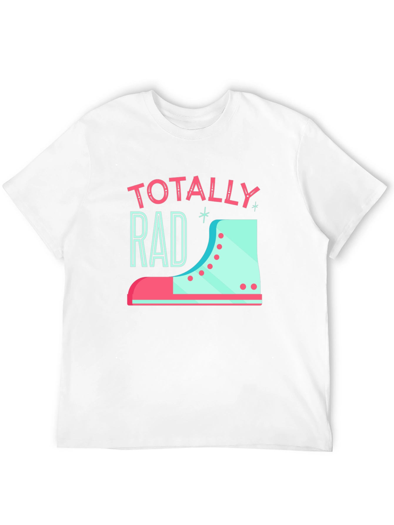 Totally Rad Retro Roller Skate T-Shirt