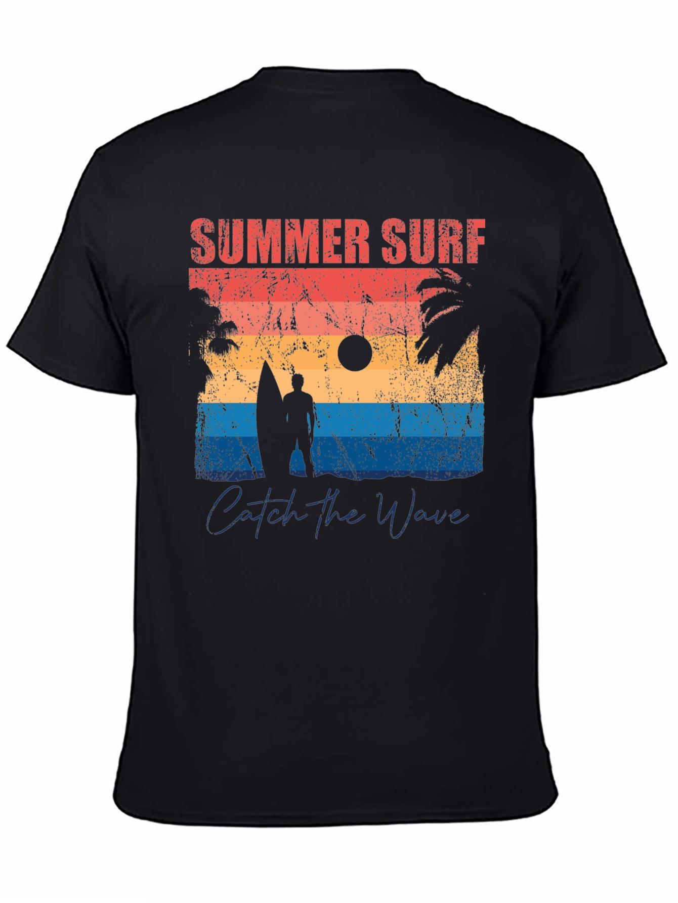 Summer Surf Graphic Tee - Catch the Wave