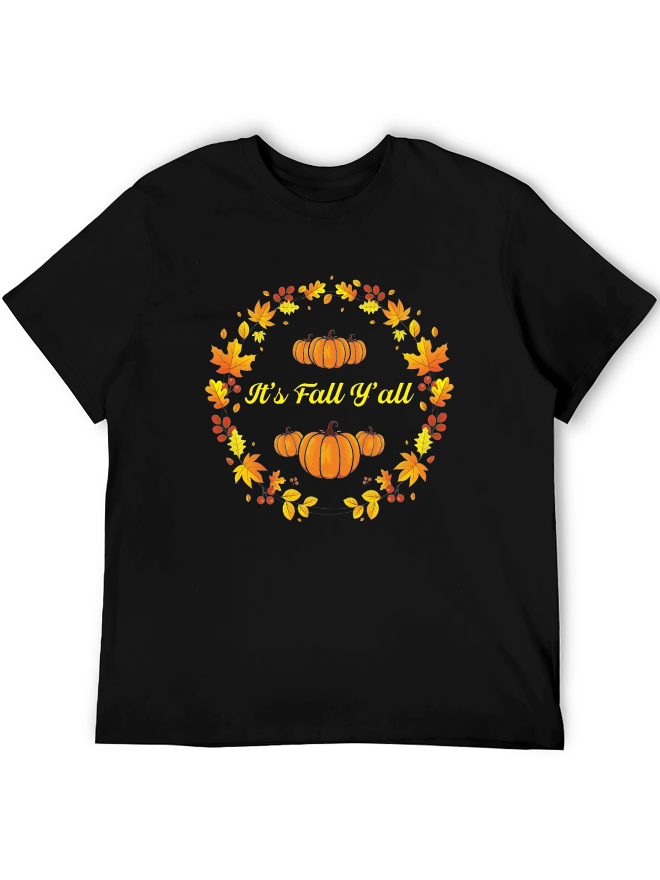 Its Fall Yall Pumpkin T-Shirt