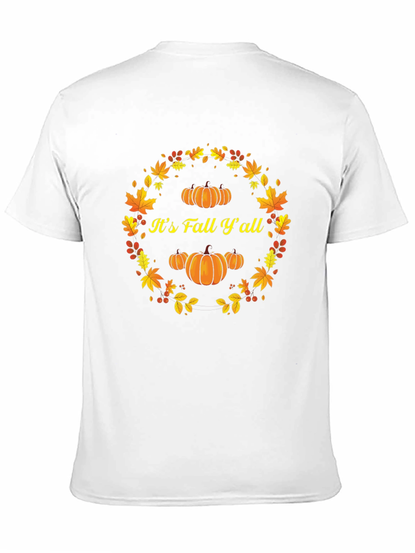 Its Fall Yall Pumpkin T-Shirt