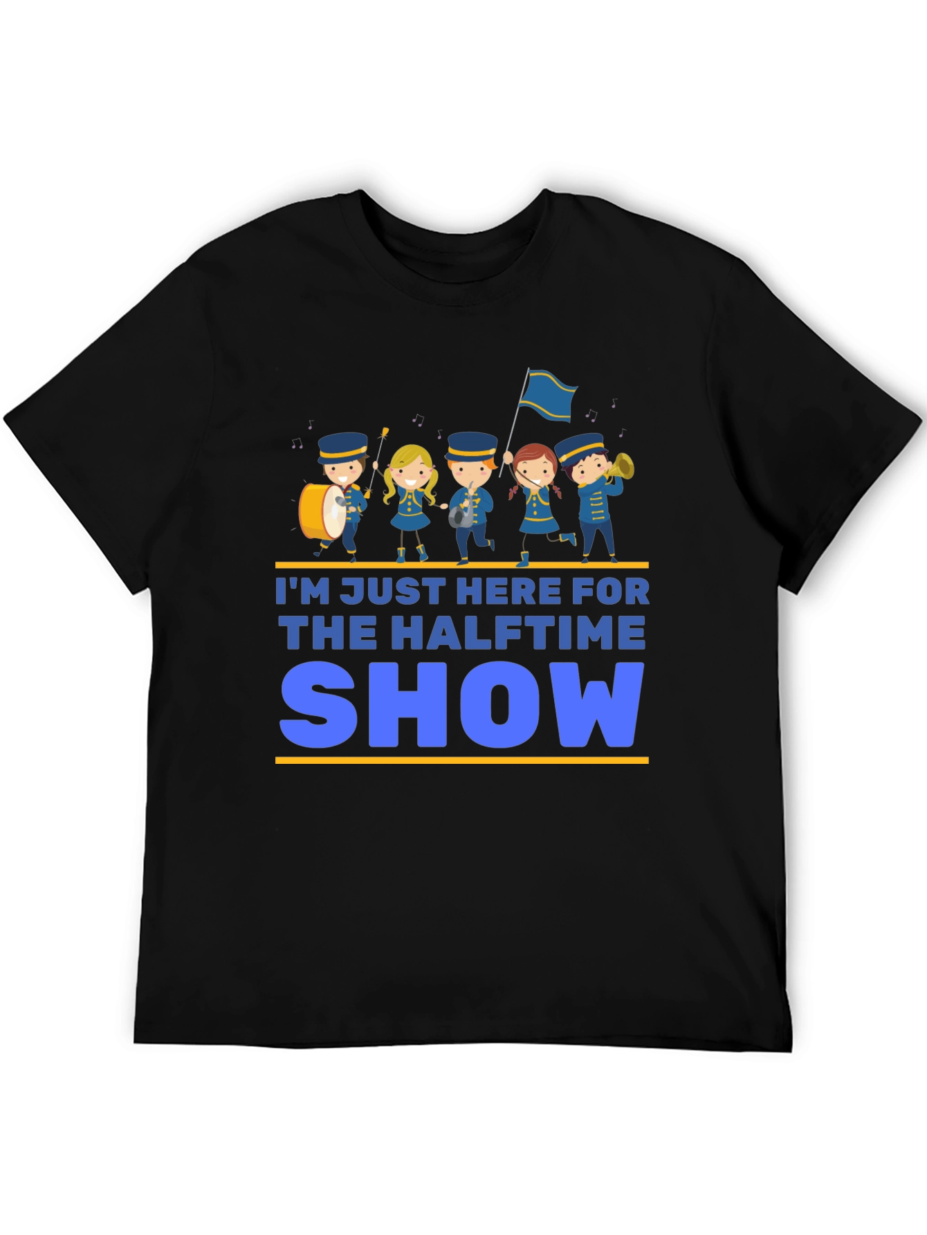 Halftime Show Marching Band Graphic Tee
