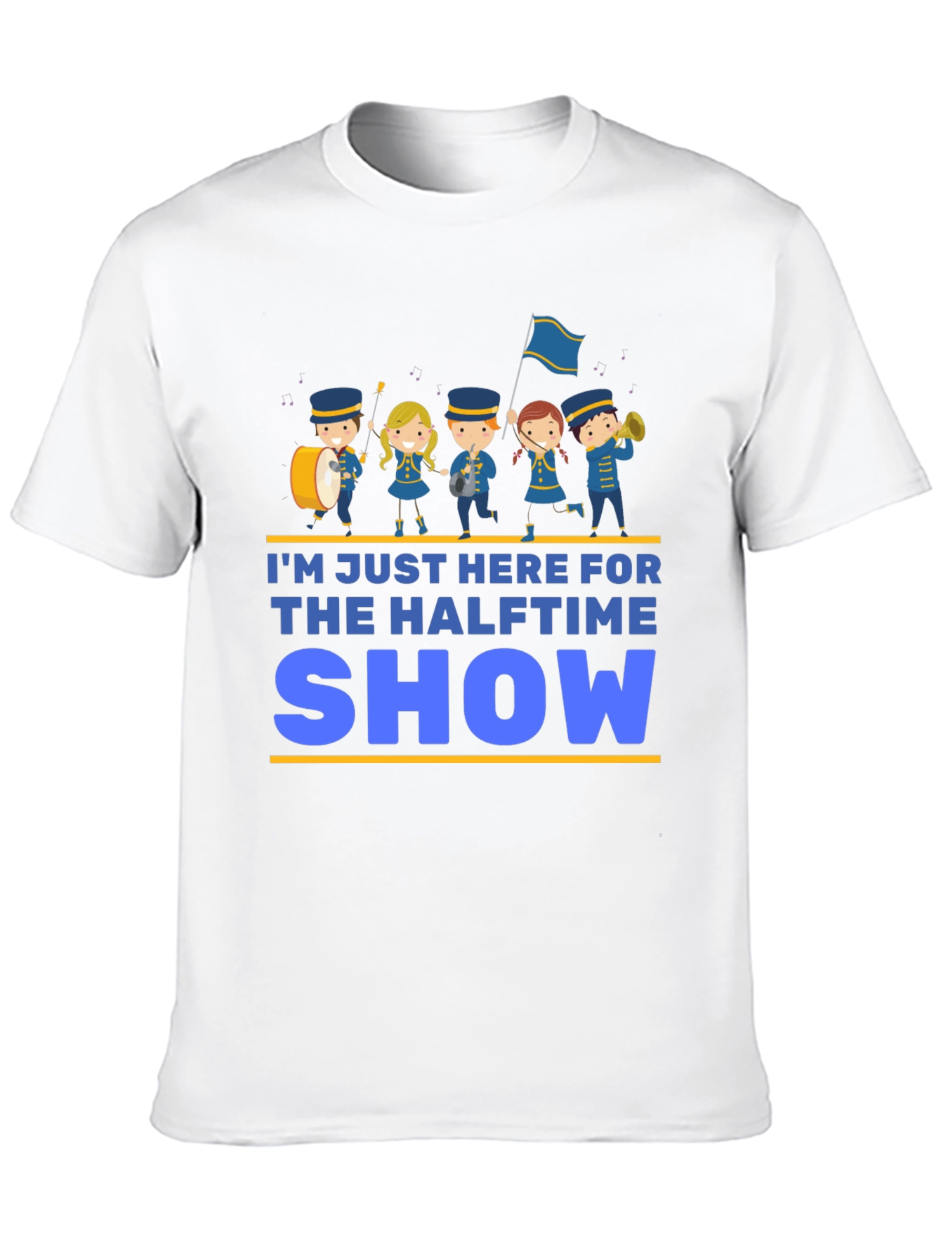 Halftime Show Marching Band Graphic Tee