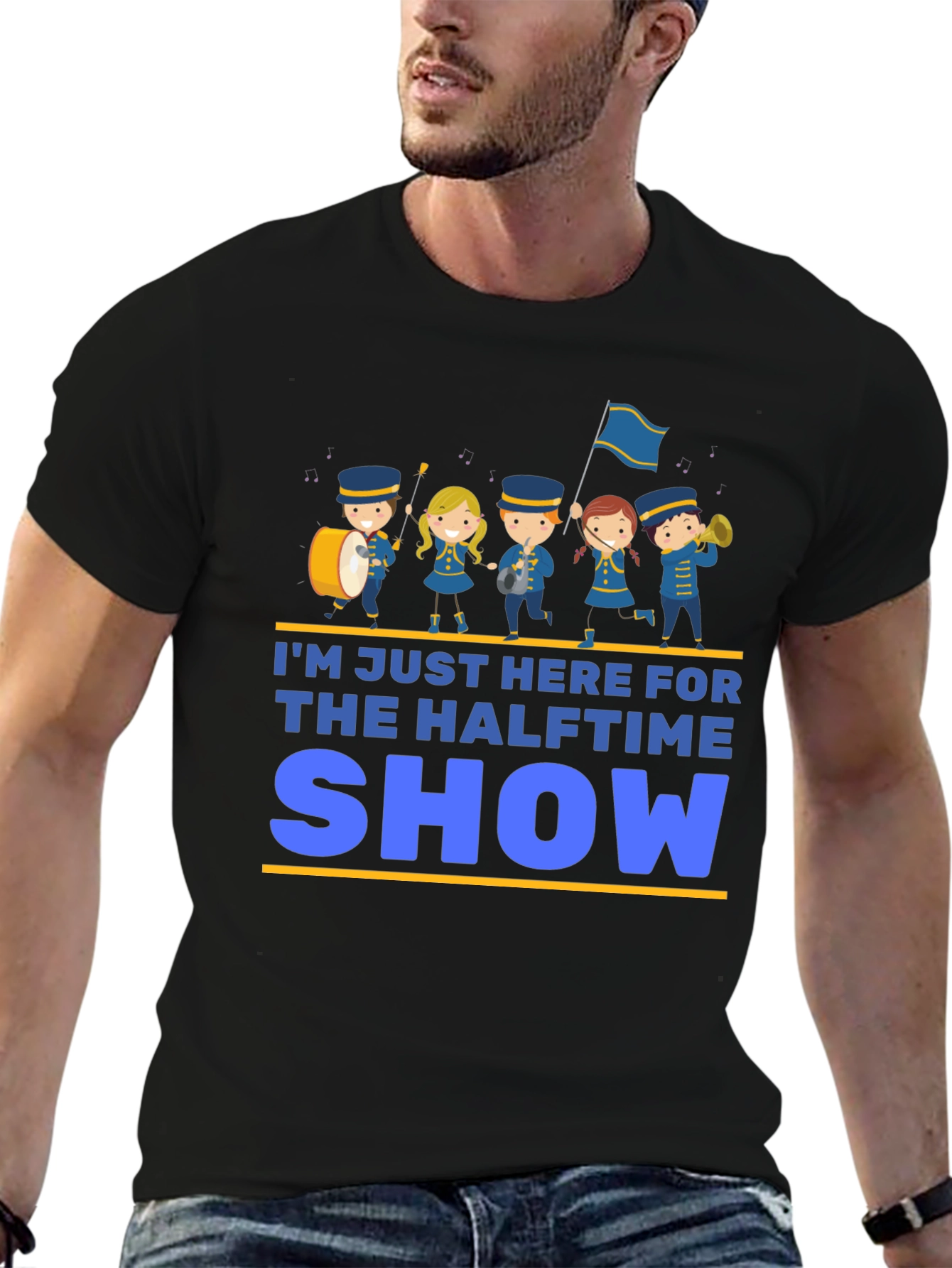 Halftime Show Marching Band Graphic Tee