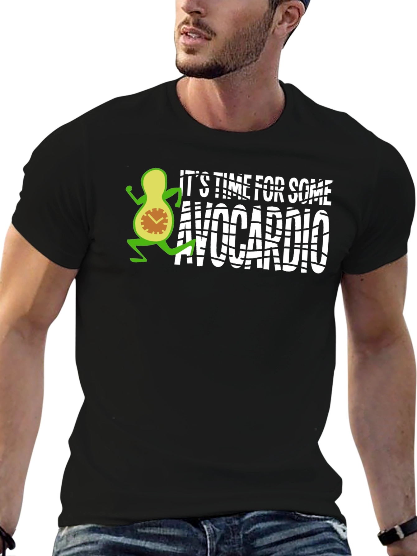 Avocardio Funny Workout T-Shirt