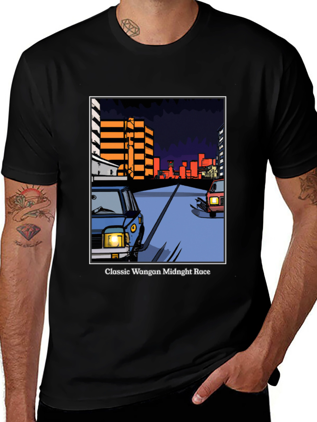 Classic Wangan Midnight Race T-Shirt