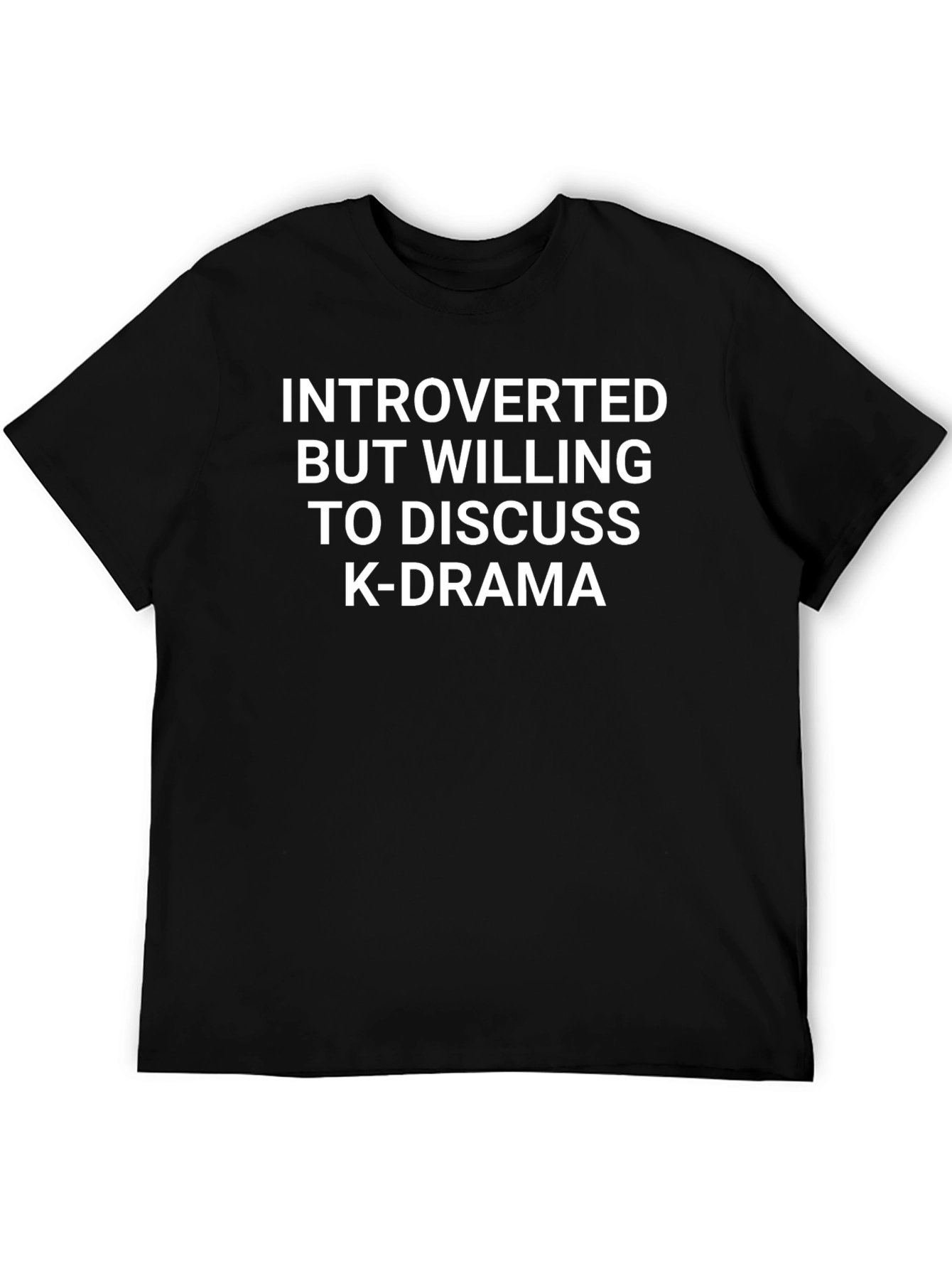 Introverted K-Drama Fan T-Shirt