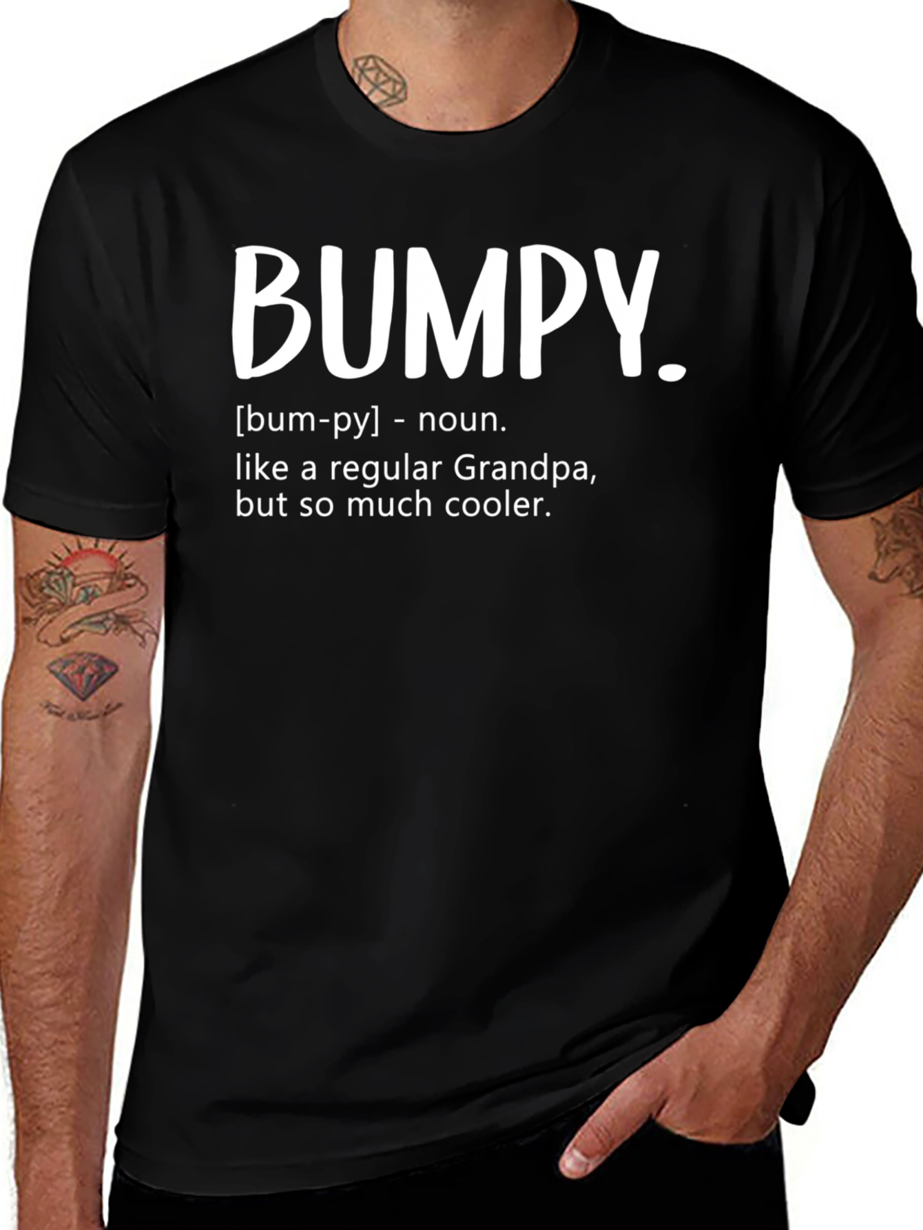 Bumpy Definition T-Shirt - Cool Grandpa