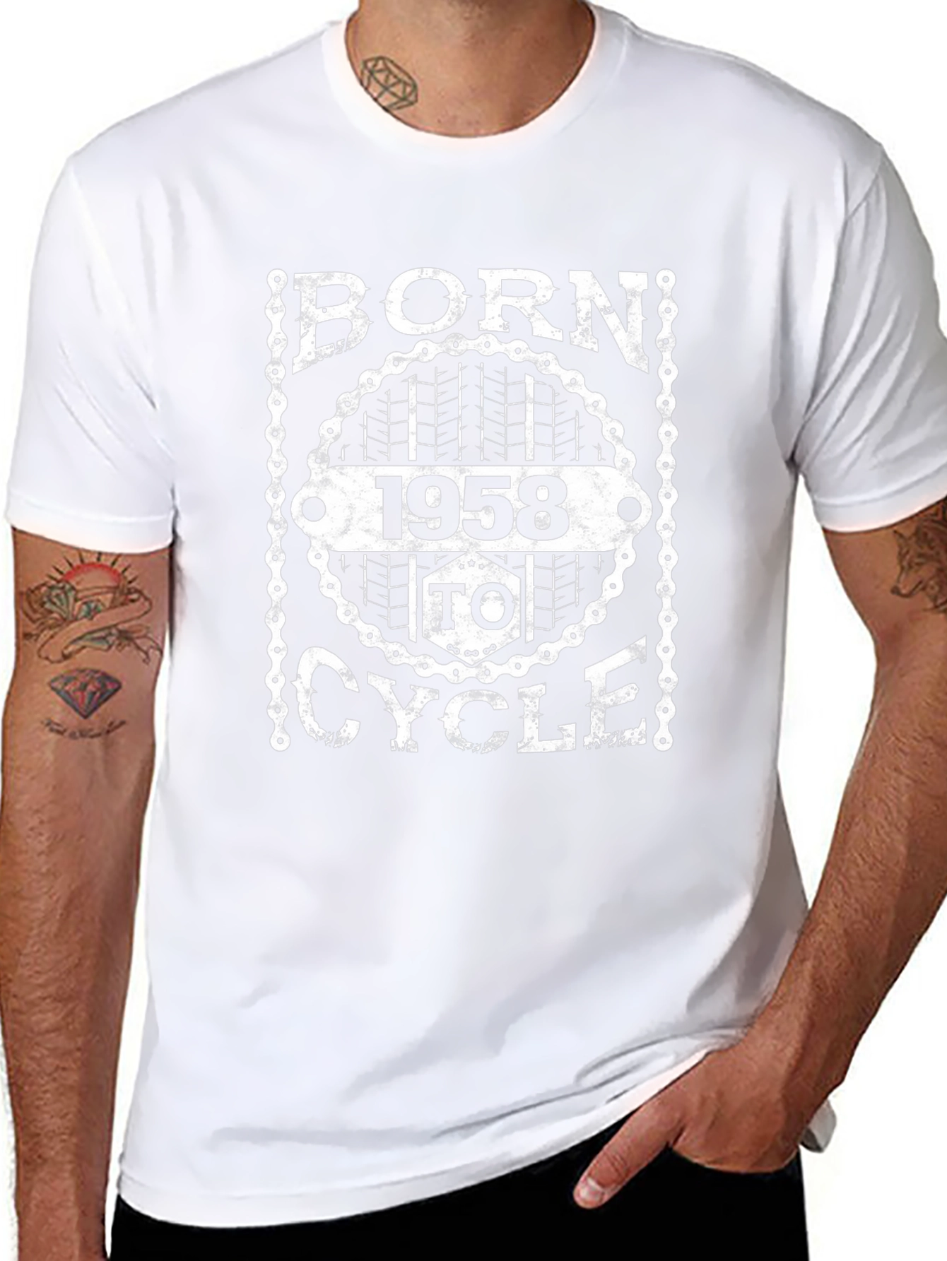 Born 1958 to Cycle T-Shirt