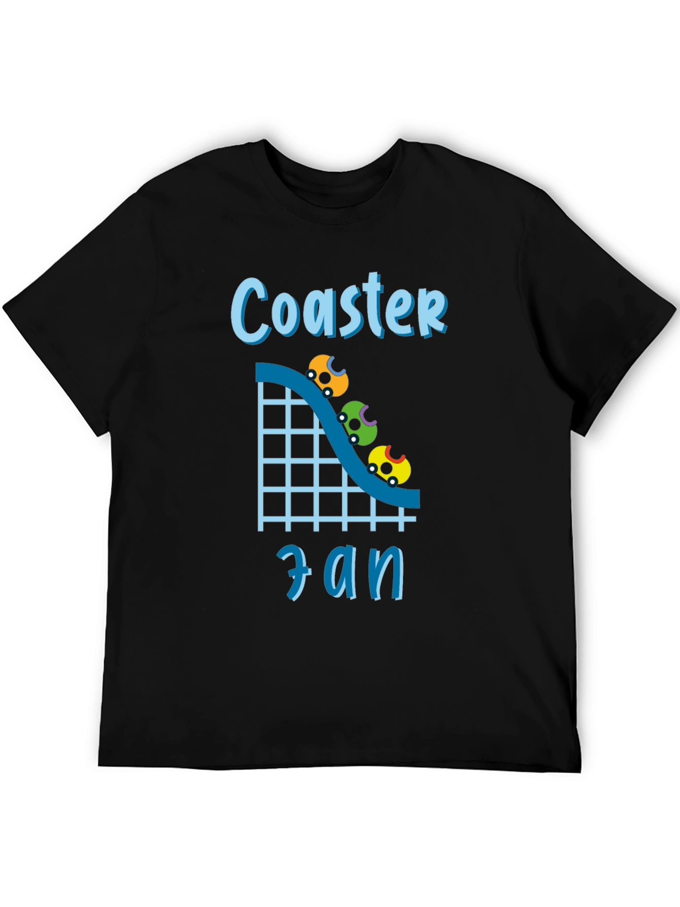 Coaster Fan Graphic Tee - Thrill Ride Enthusiast Shirt
