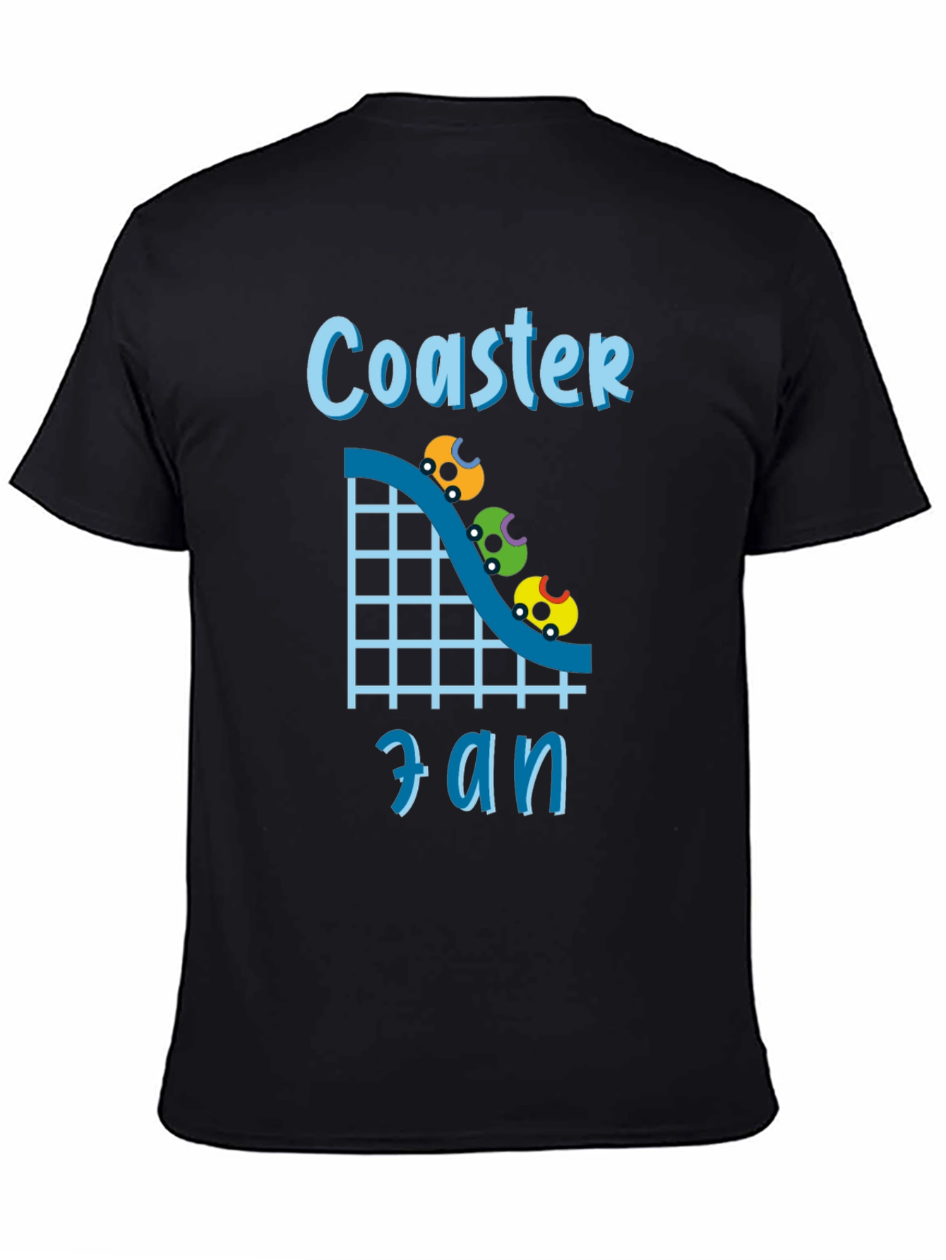 Coaster Fan Graphic Tee - Thrill Ride Enthusiast Shirt