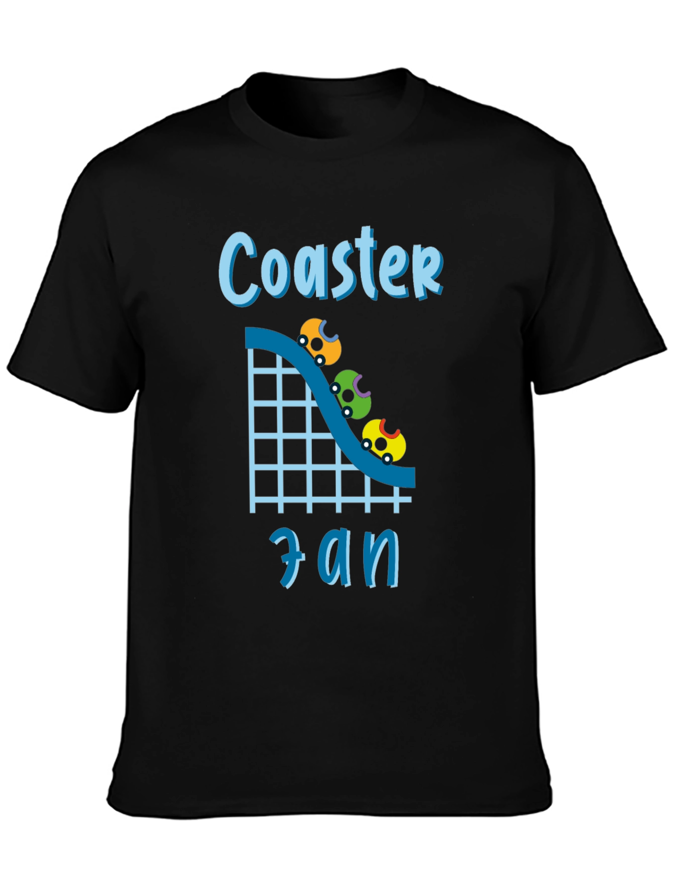 Coaster Fan Graphic Tee - Thrill Ride Enthusiast Shirt