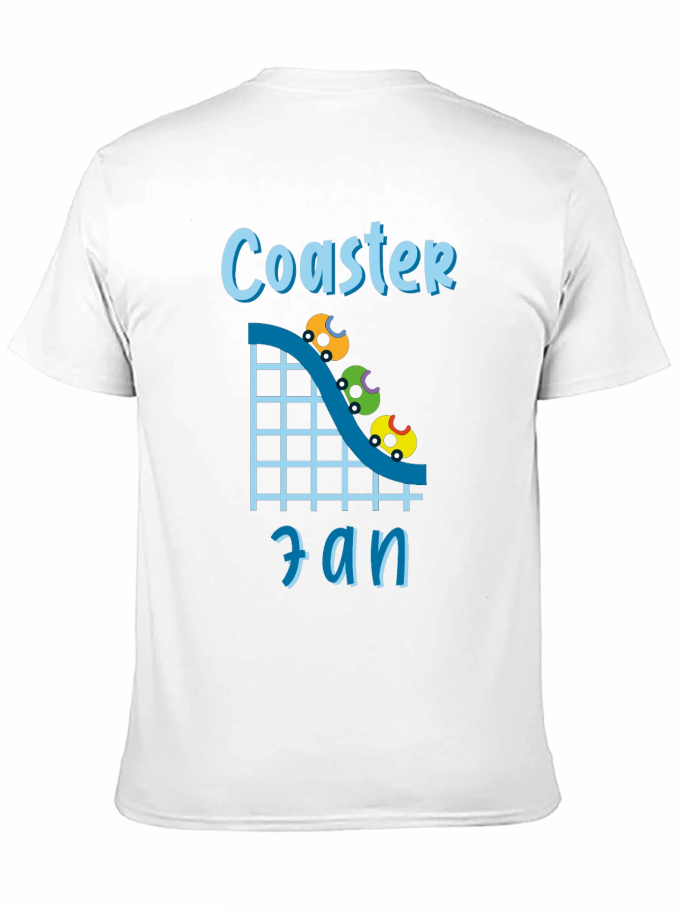 Coaster Fan Graphic Tee - Thrill Ride Enthusiast Shirt