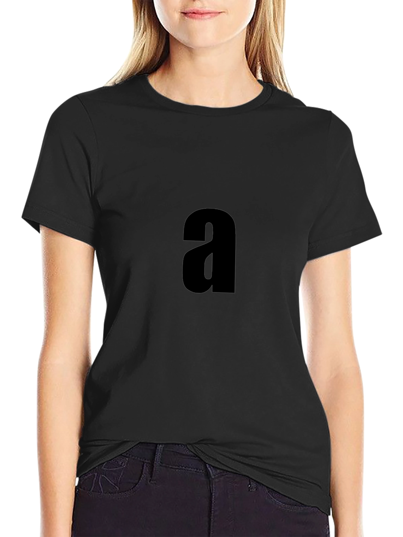 Black a Graphic Tee