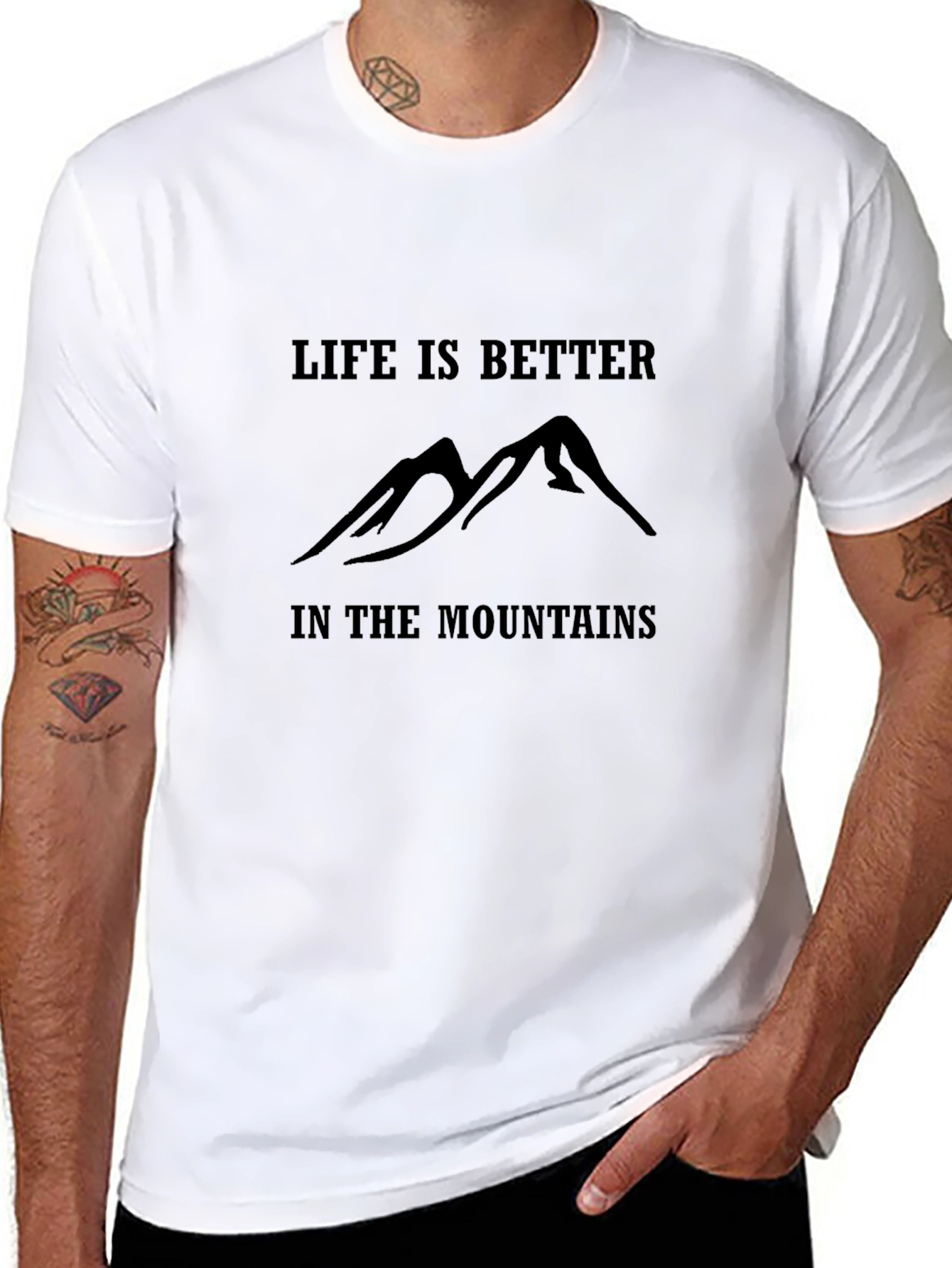Life is Better in the Mountains Graphic Tee