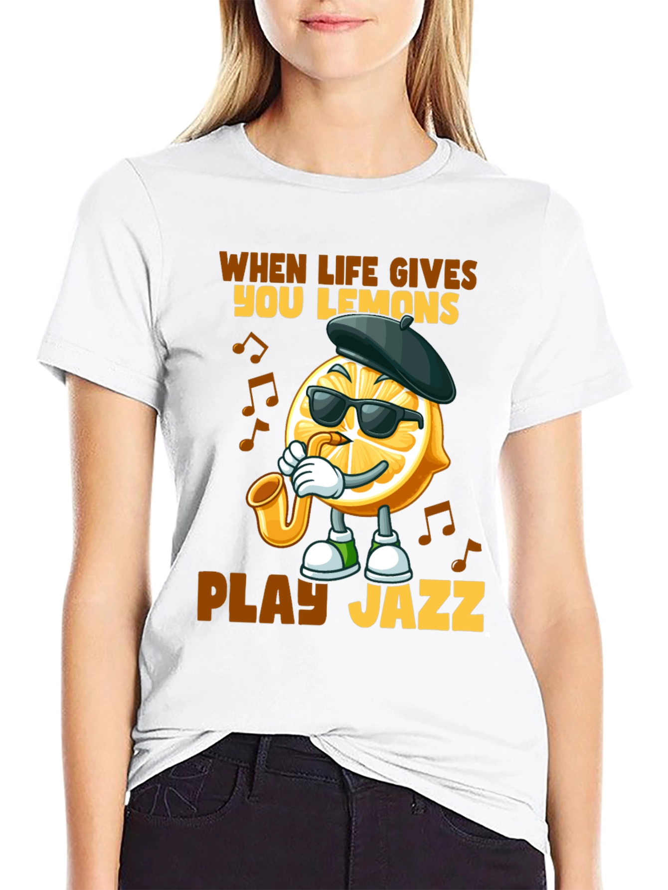 When Life Gives You Lemons Play Jazz T-Shirt