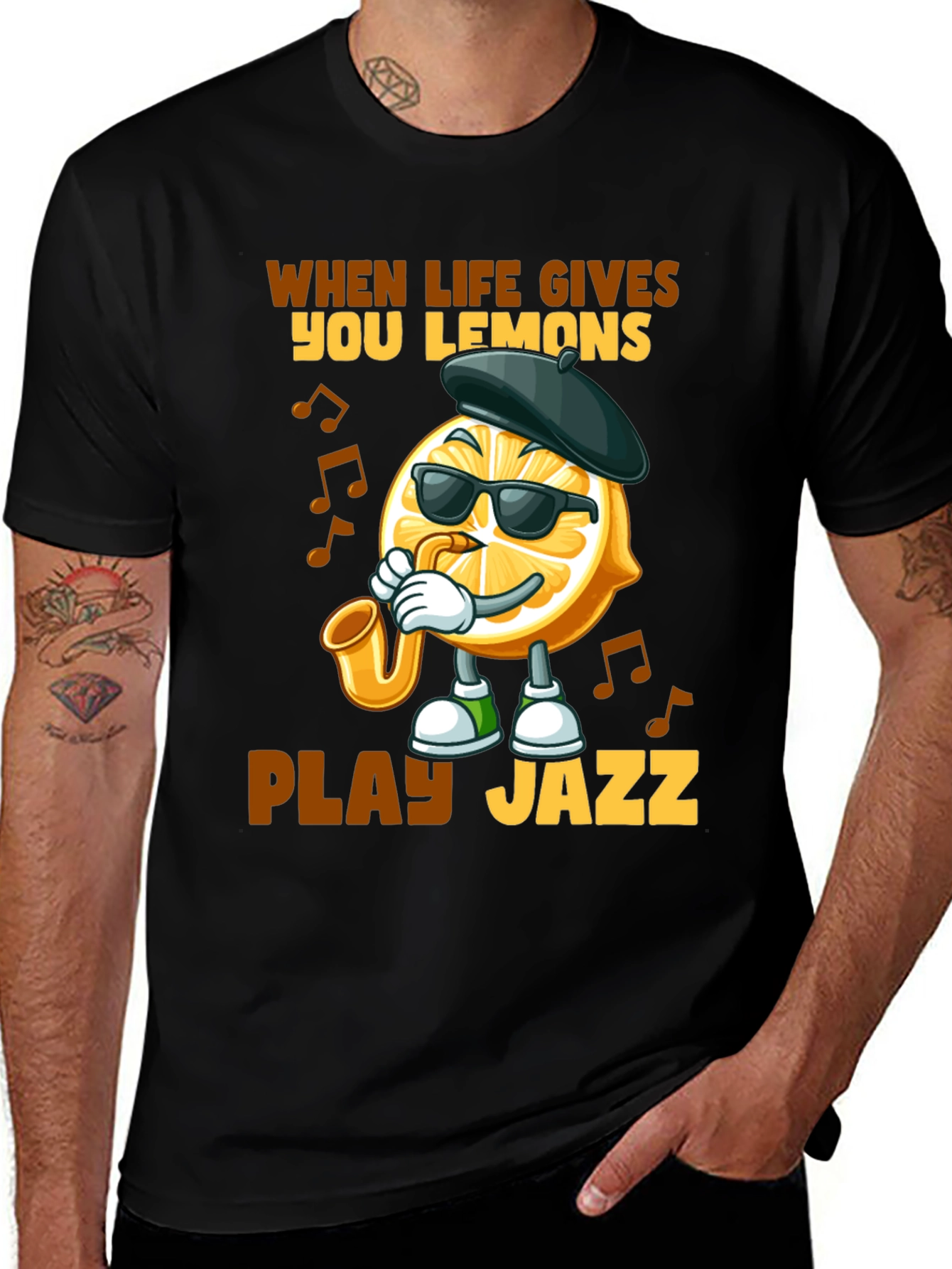 When Life Gives You Lemons Play Jazz T-Shirt