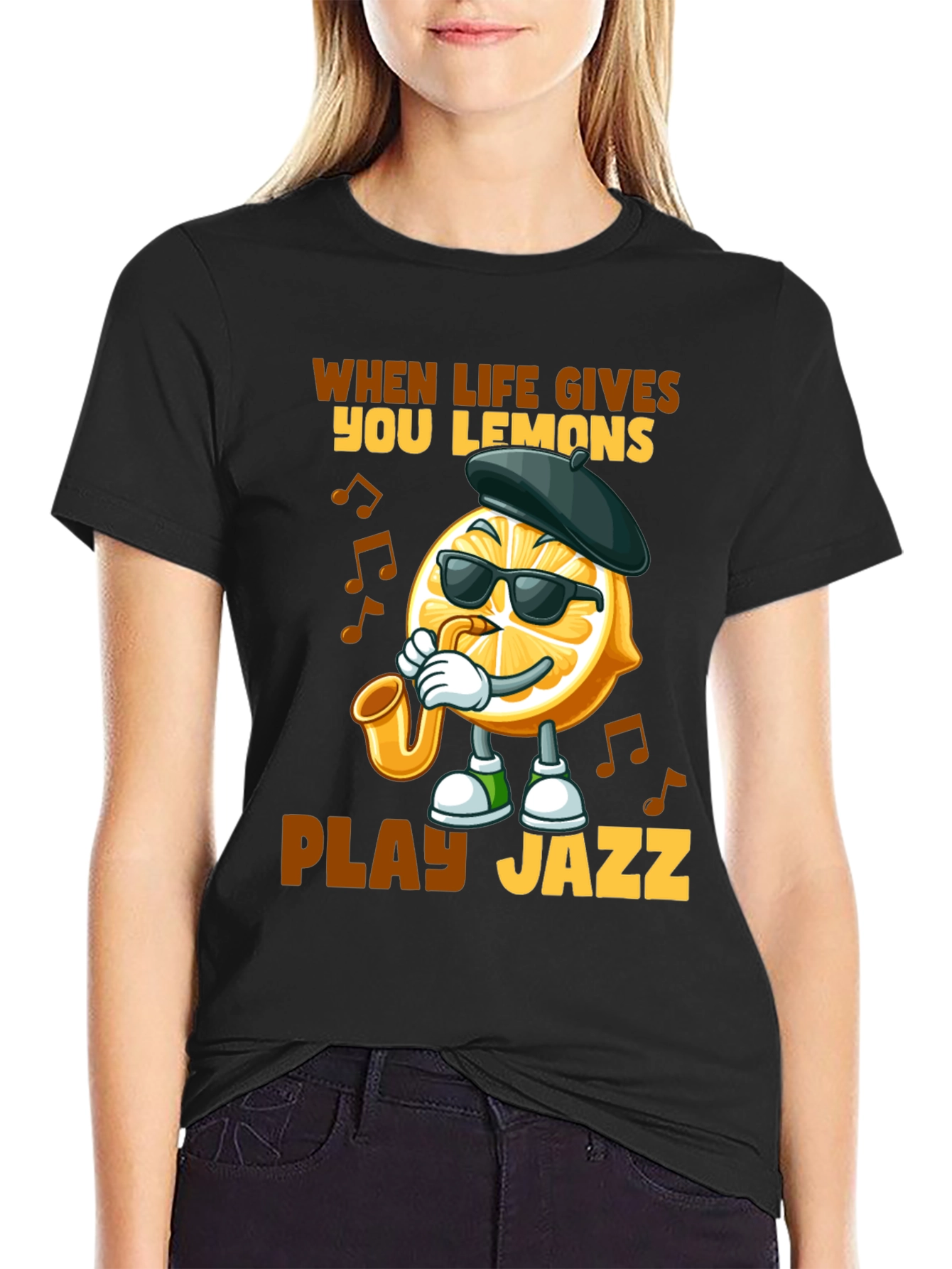 When Life Gives You Lemons Play Jazz T-Shirt