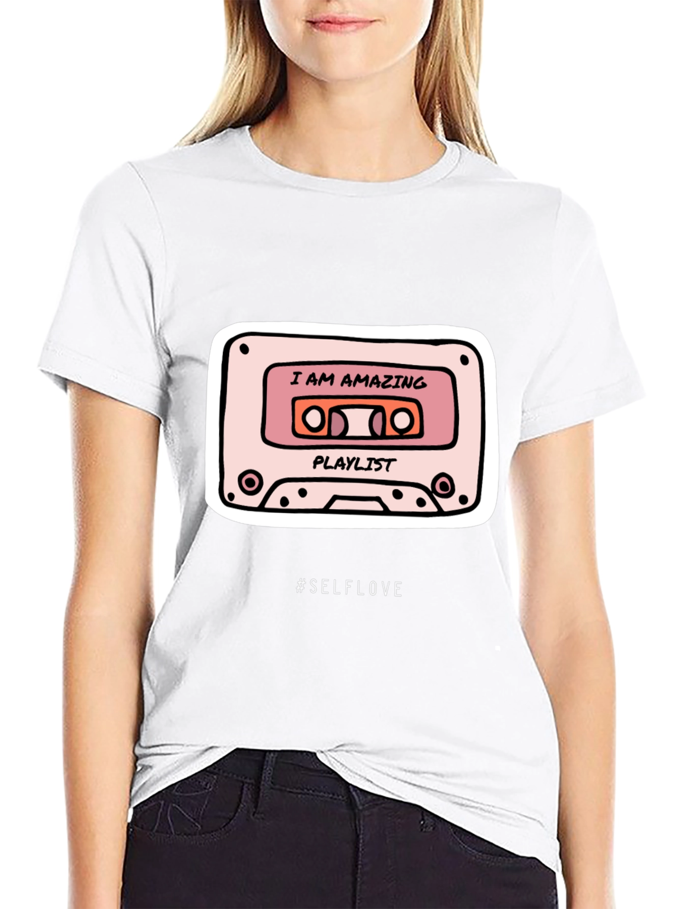 I AM AMAZING Playlist T-Shirt - #SELFLOVE