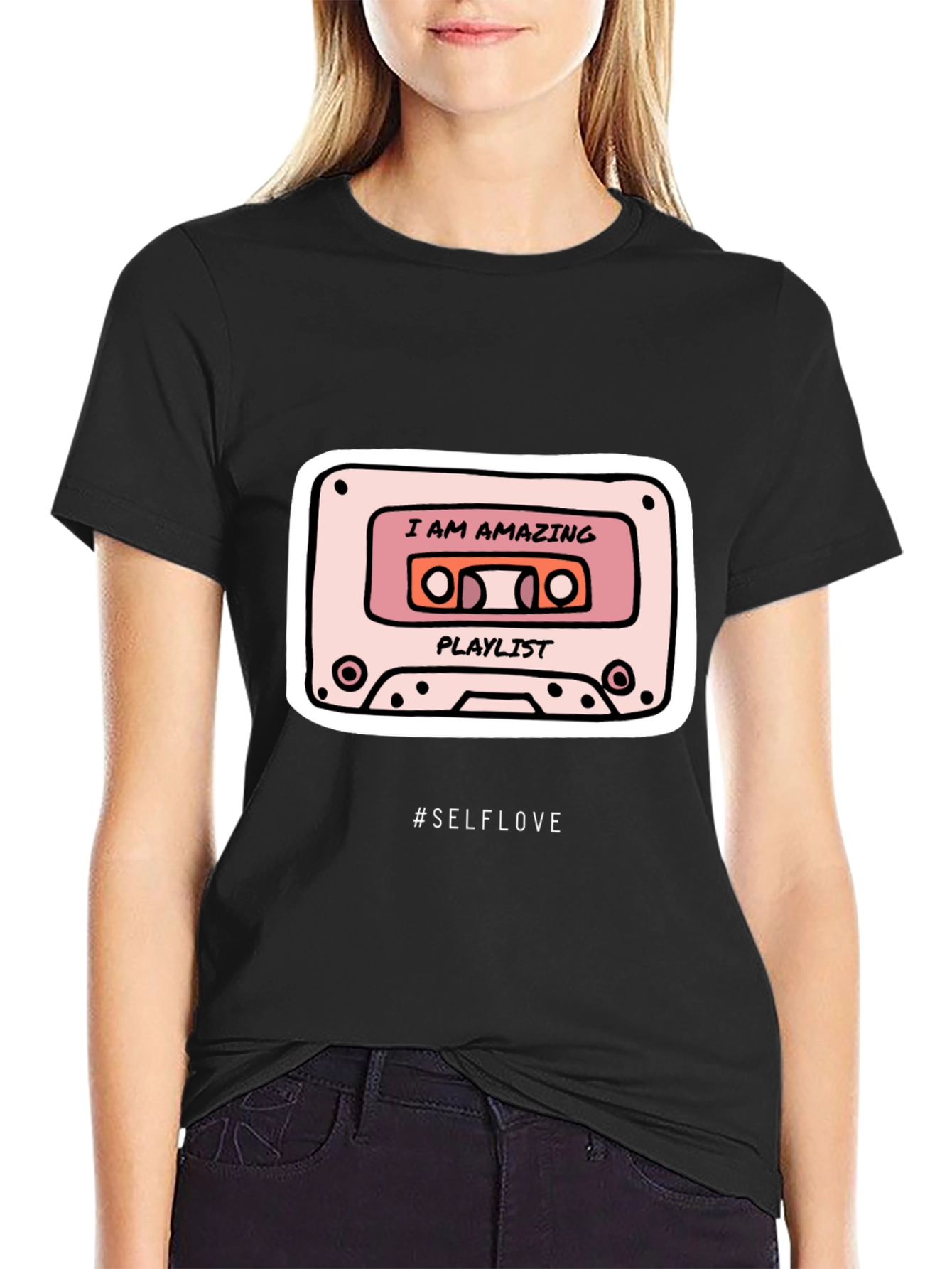 I AM AMAZING Playlist T-Shirt - #SELFLOVE
