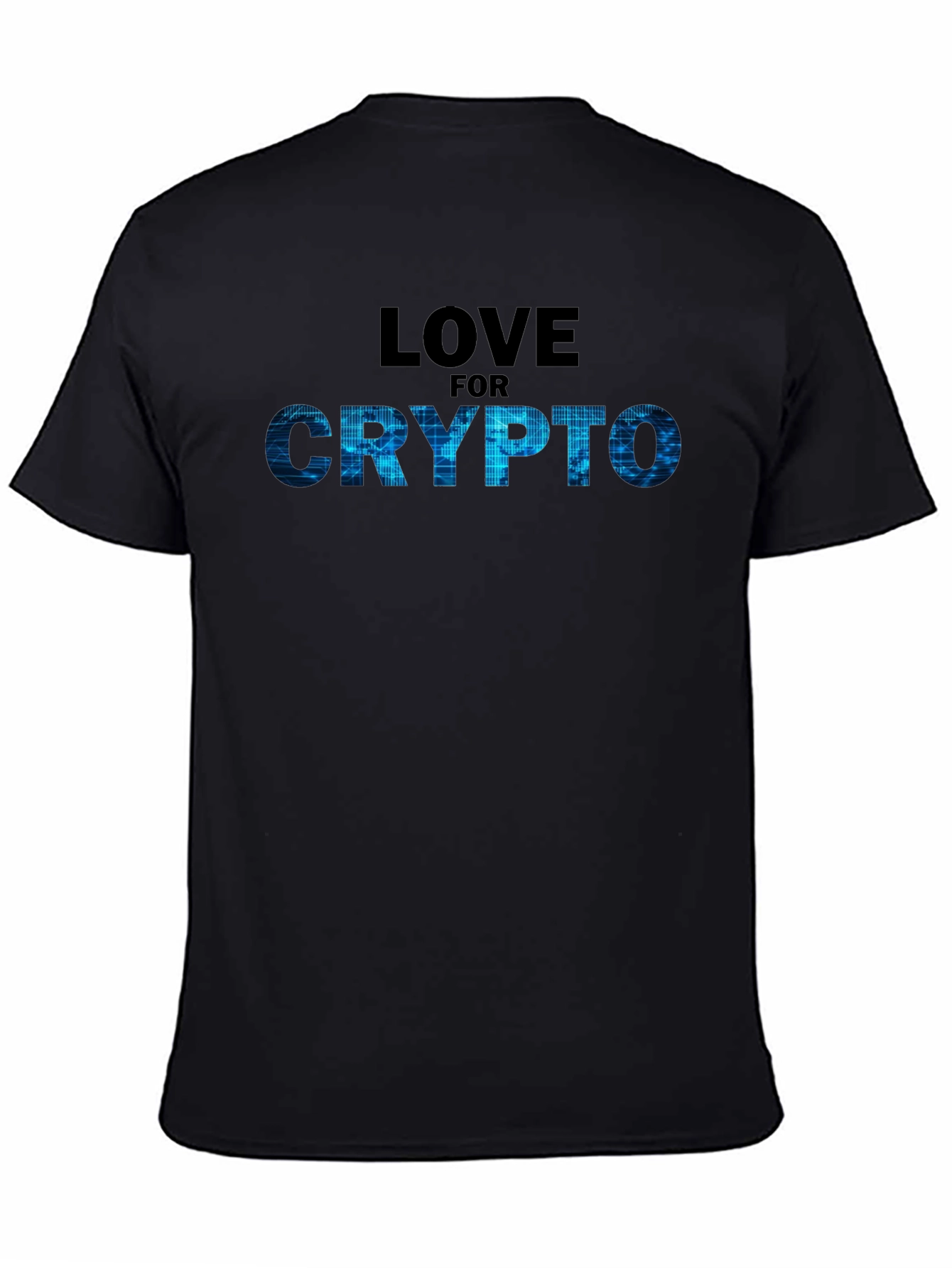 Love for Crypto T-Shirt - Black