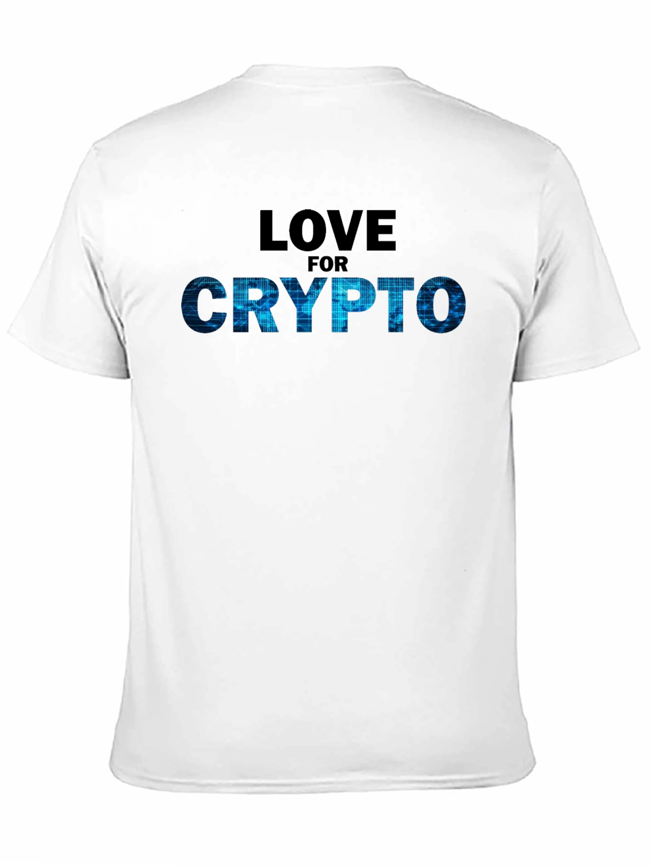 Love for Crypto T-Shirt - Black