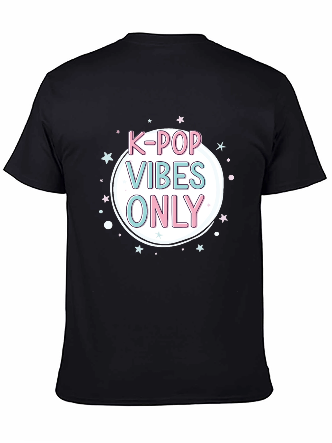 K-Pop Vibes Only Graphic Tee