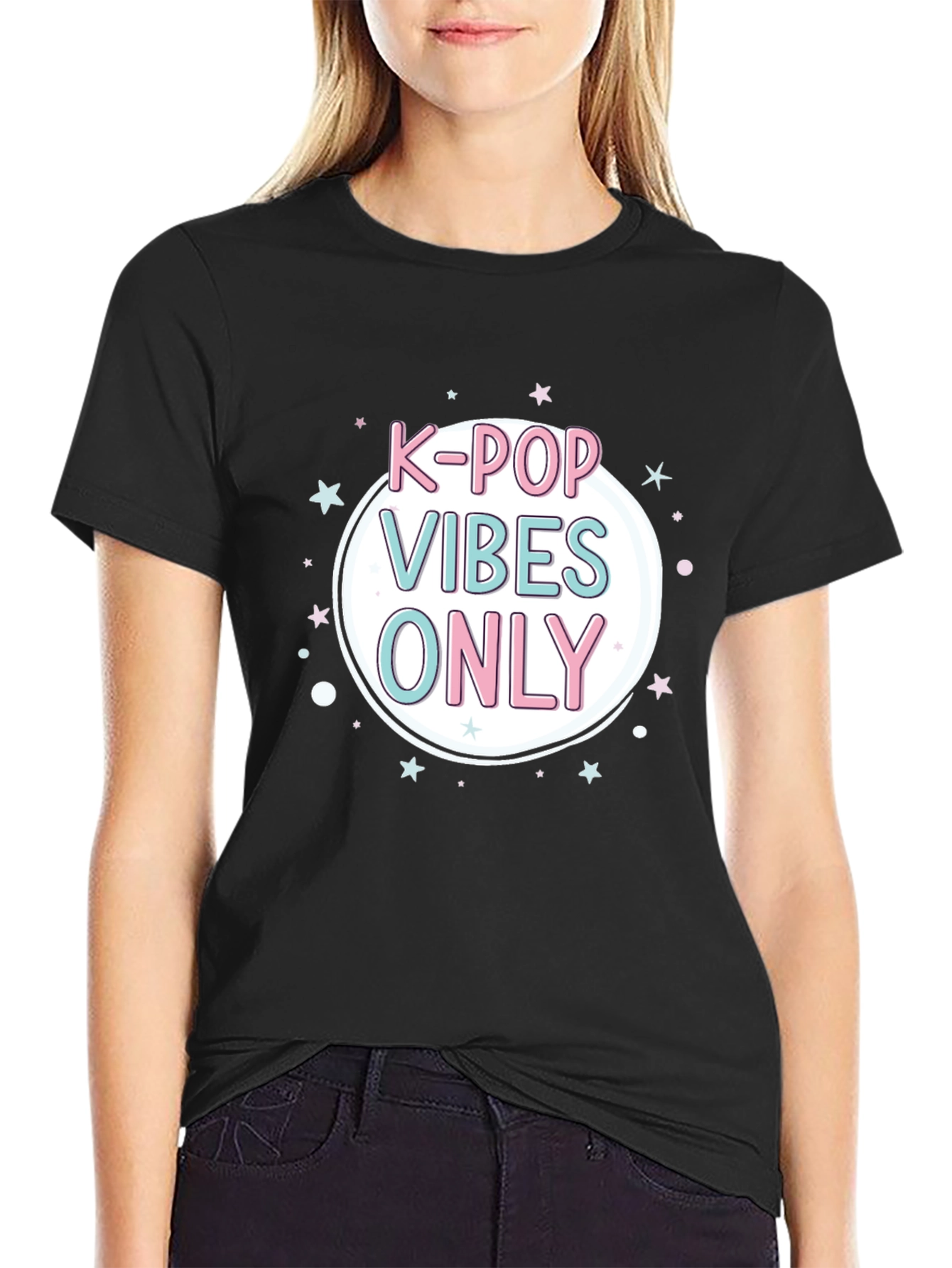 K-Pop Vibes Only Graphic Tee