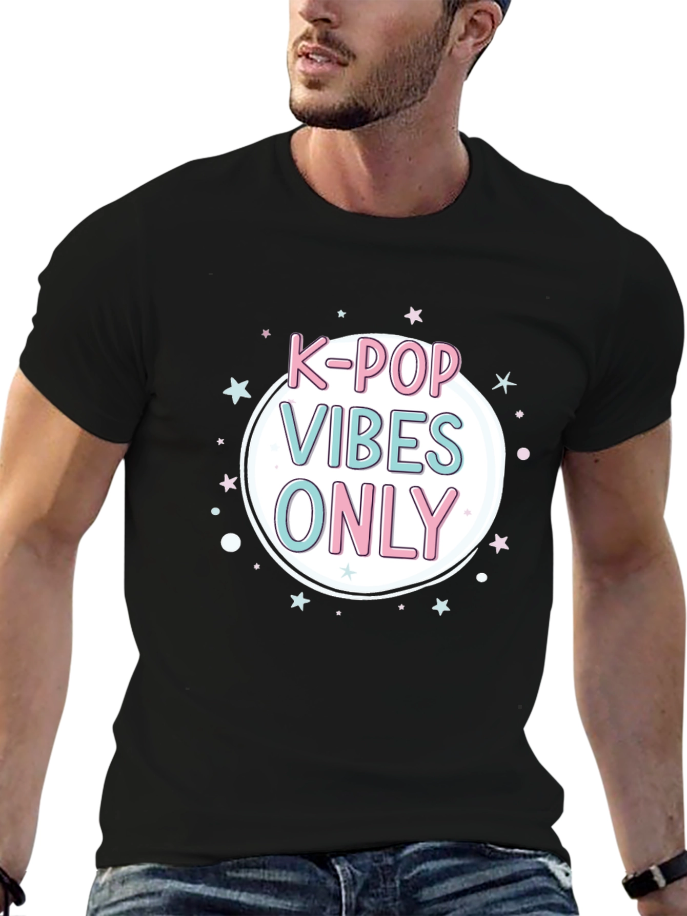 K-Pop Vibes Only Graphic Tee