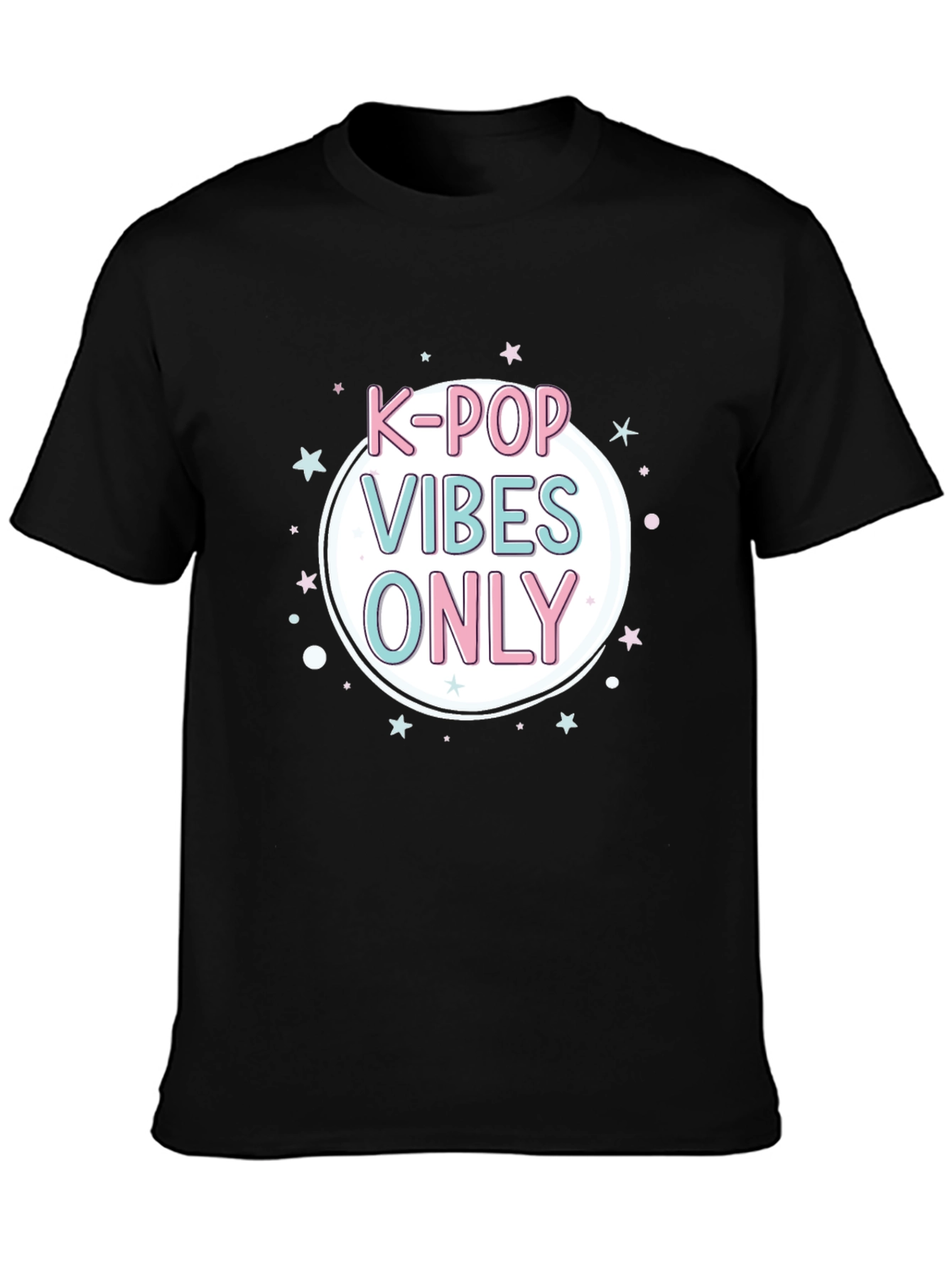 K-Pop Vibes Only Graphic Tee