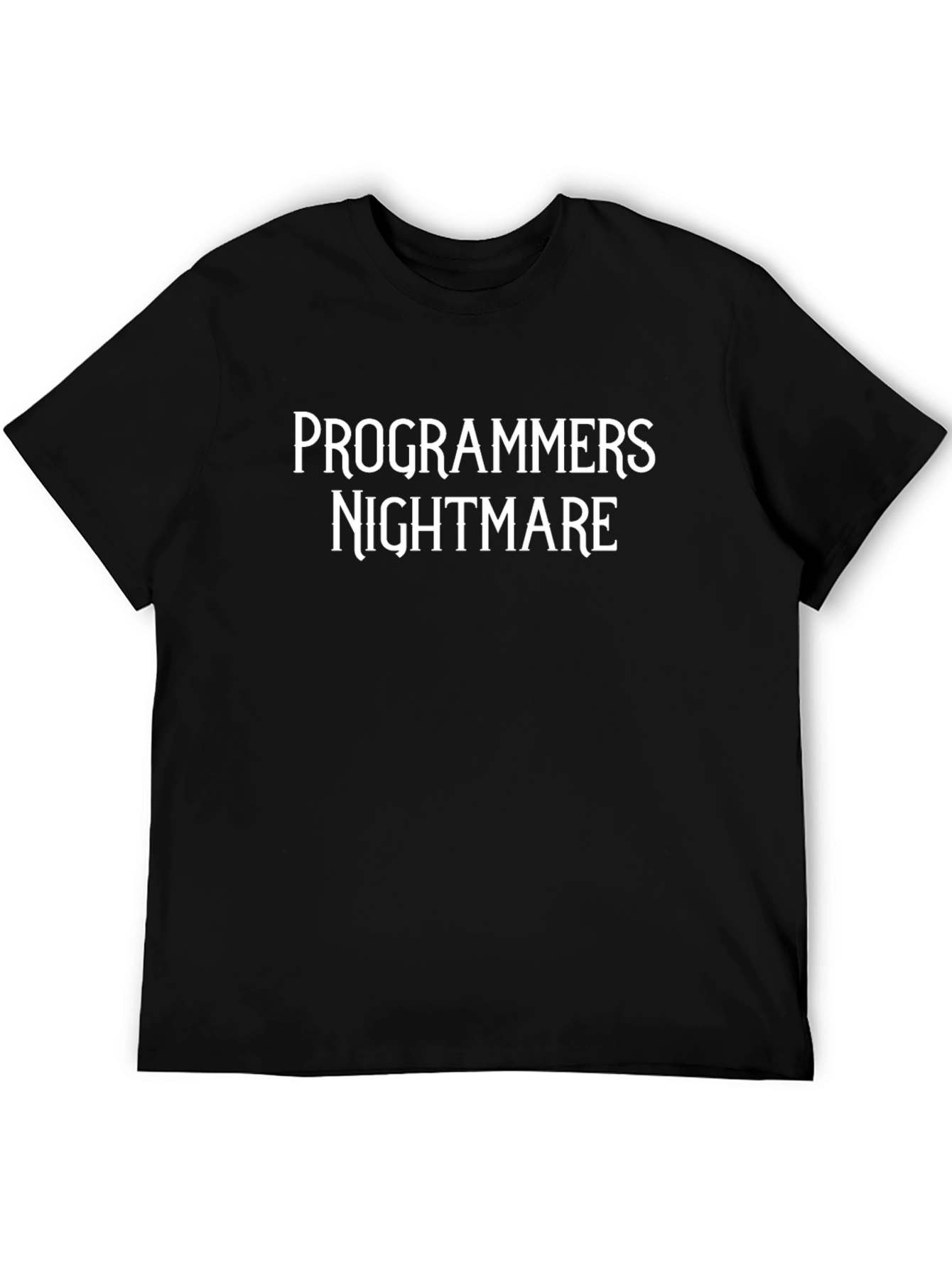 Programmers Nightmare Black T-Shirt