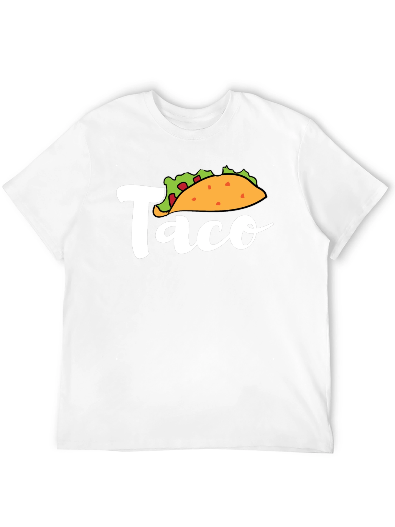 Taco Graphic T-Shirt - Casual Mens Tee