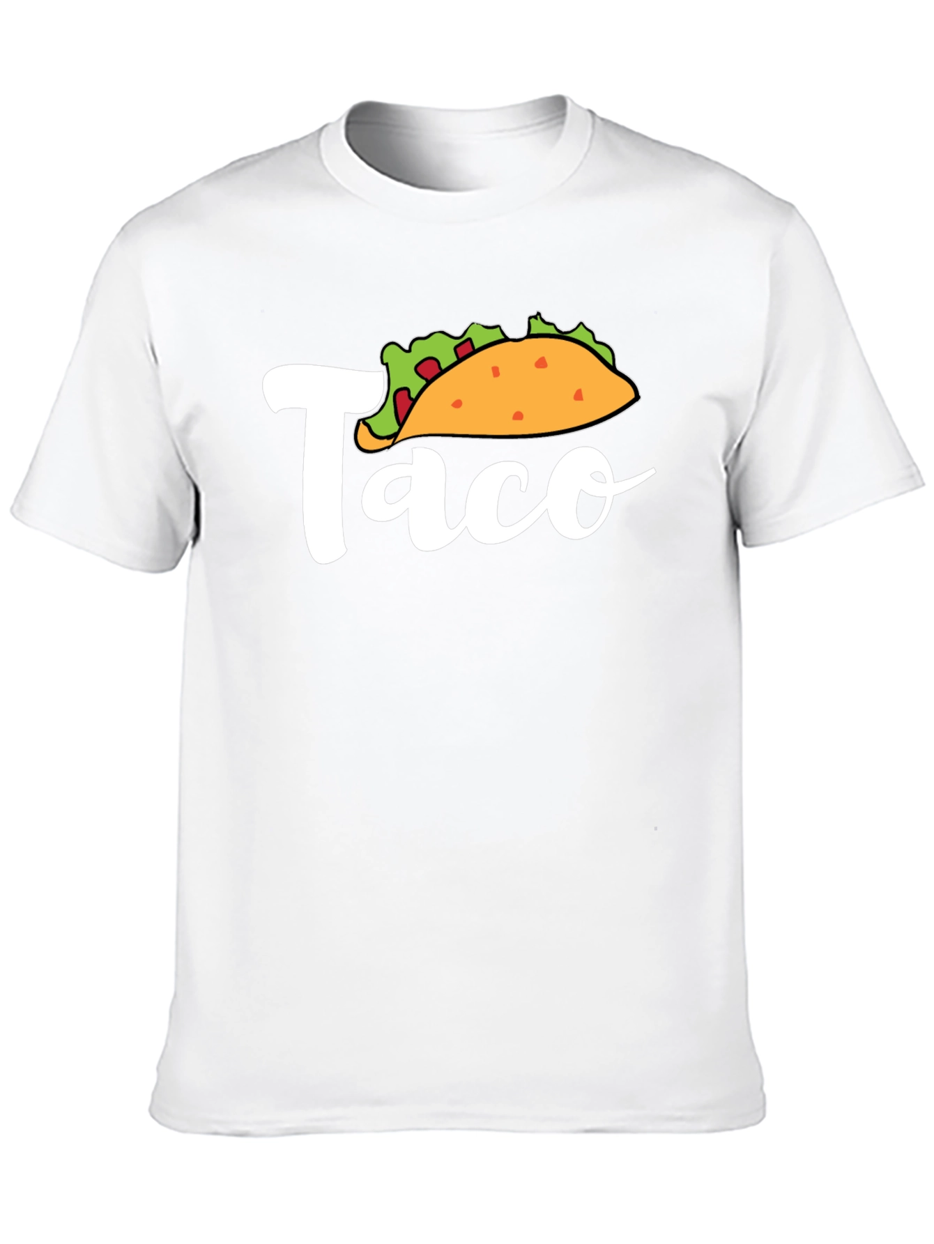 Taco Graphic T-Shirt - Casual Mens Tee